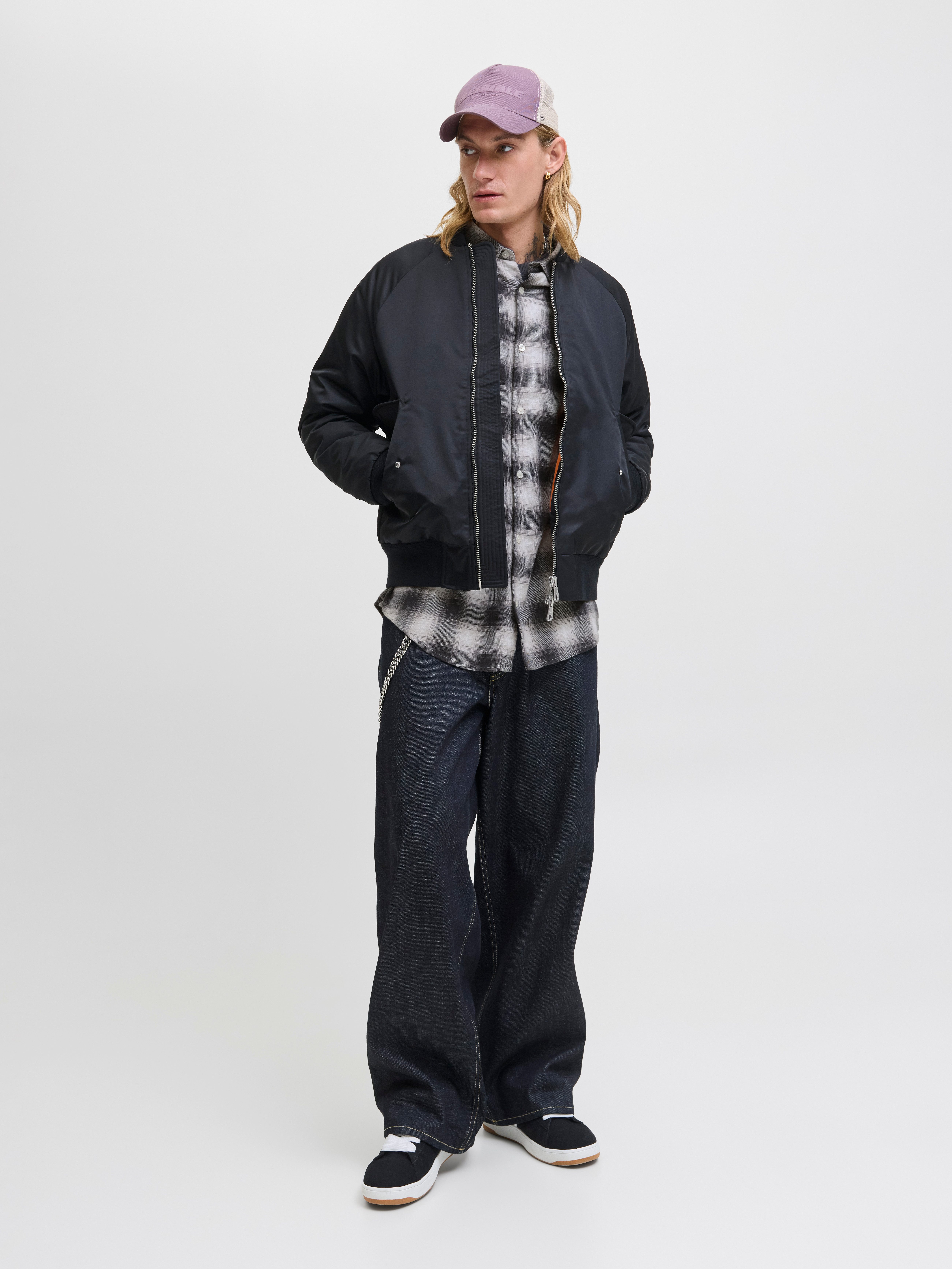 Jack & Jones Langarmhemd JCOCOVER CHECKED FLANNEL SHIRT LS – Bild 5 von 5