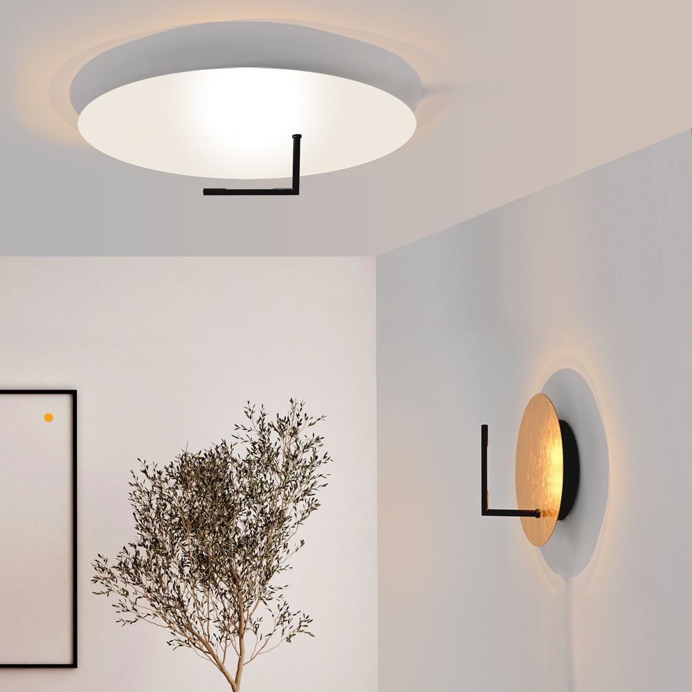 Weiß, Warmweiß Wandlampe Deckenlampe s.luce Deckenleuchte Edge LED