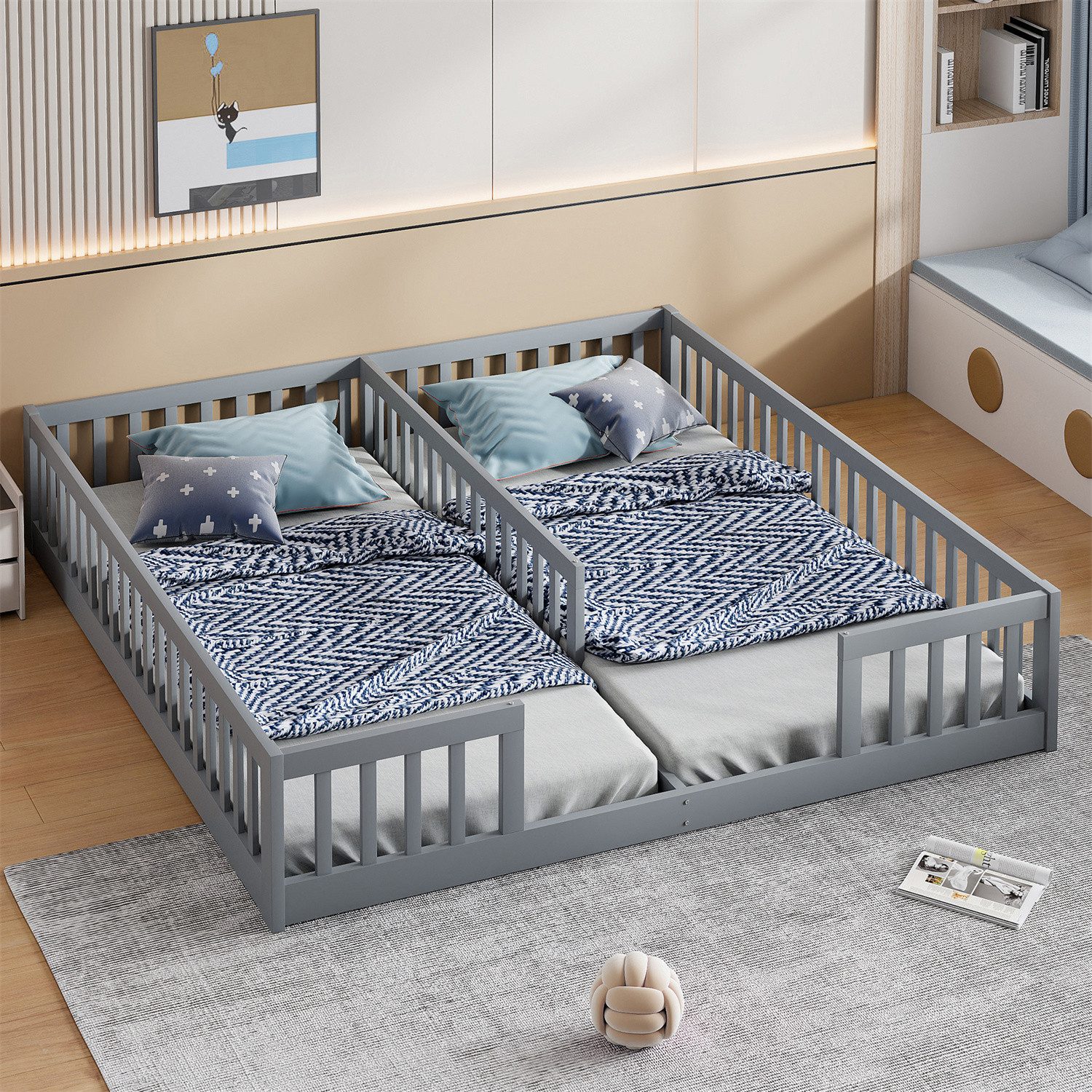 autolock Kinderbett Polsterbett, 90 x 200 günstig online kaufen
