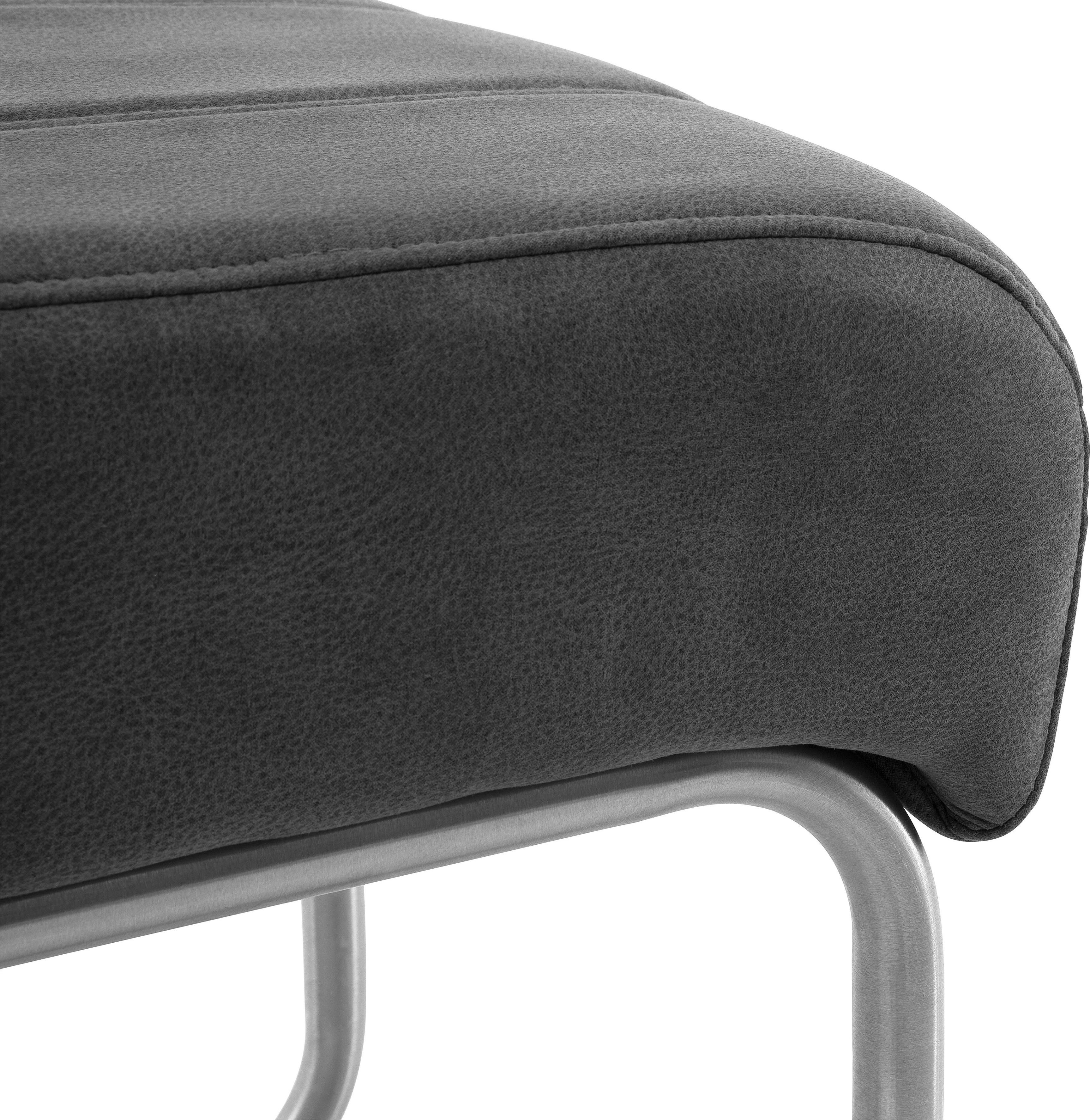 MCA Taschenfederkern, Stuhl bis 2 Azul St), Kg 120 Dunkelgrau (Set, mit Freischwinger belastbar furniture