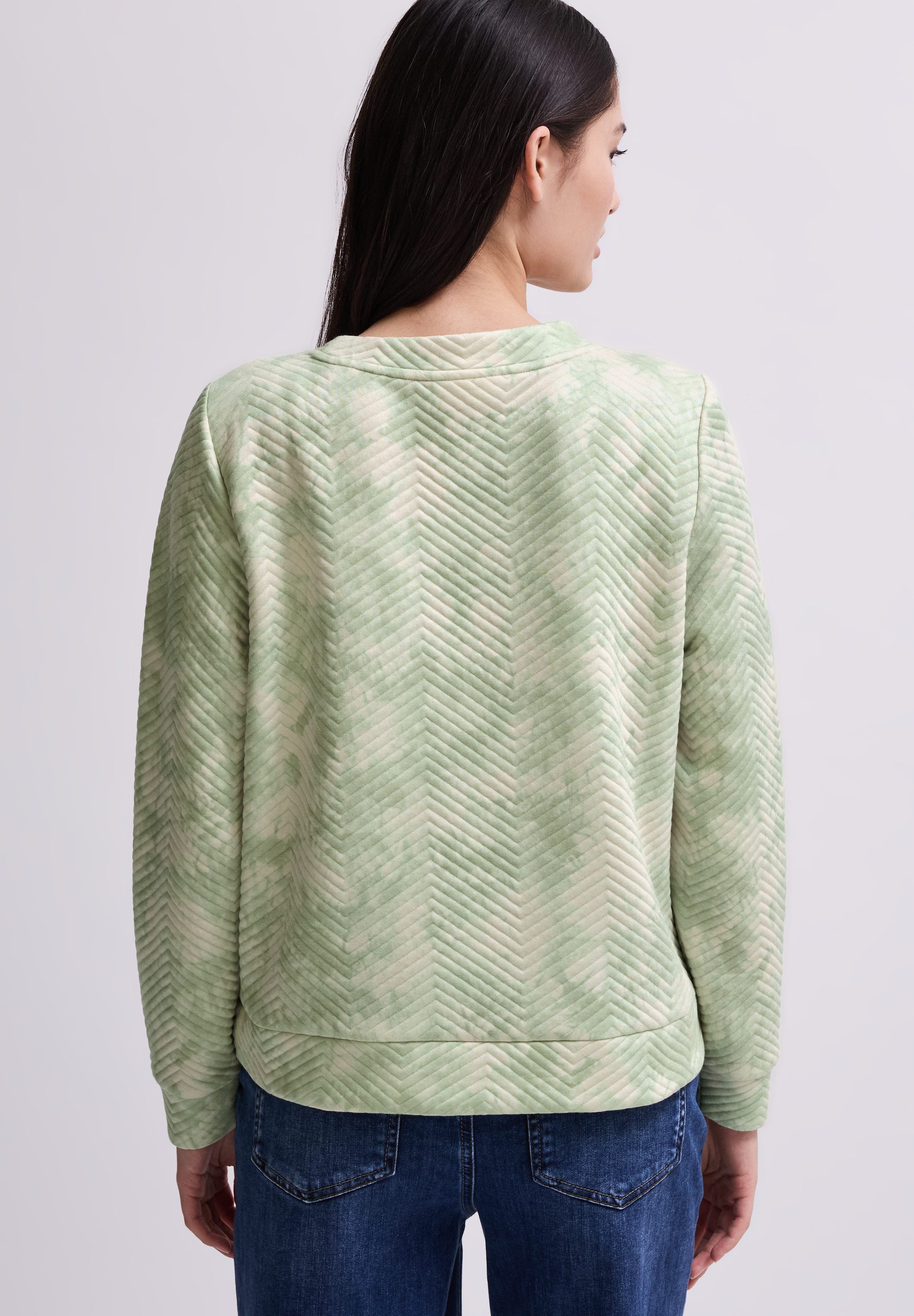 STREET ONE STUDIO Langarmshirt mit Muster