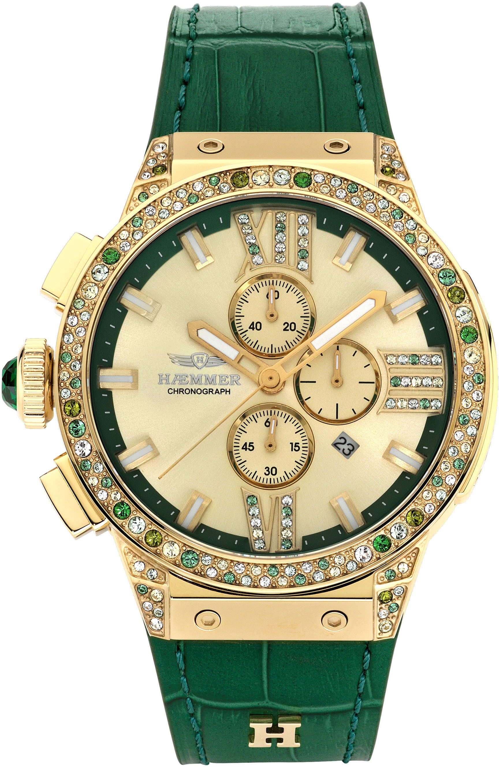 HAEMMER GERMANY Chronograph EMINENT TESSY, E-016, Quarzuhr, Armbanduhr, Dam günstig online kaufen