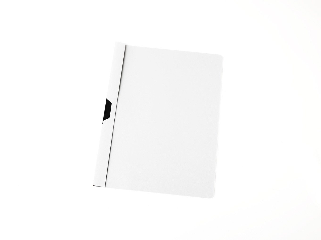 Loer & Schäfer Hefter 10 Cliphefter DIN A4 / Klemmhefter / Bewerbungsmappe / Farbe: weiß