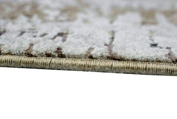 Wollteppich Teppich Luxus Designerteppich Wollteppich Paisley Muster beige braun, Carpetia, rechteckig, Höhe: 7 mm, Maschinengewebt