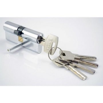 B-SAFE Schließzylinder B-SAFE Sicherheits Zylinder mit 5 Schlüsseln mit Bohrschutz