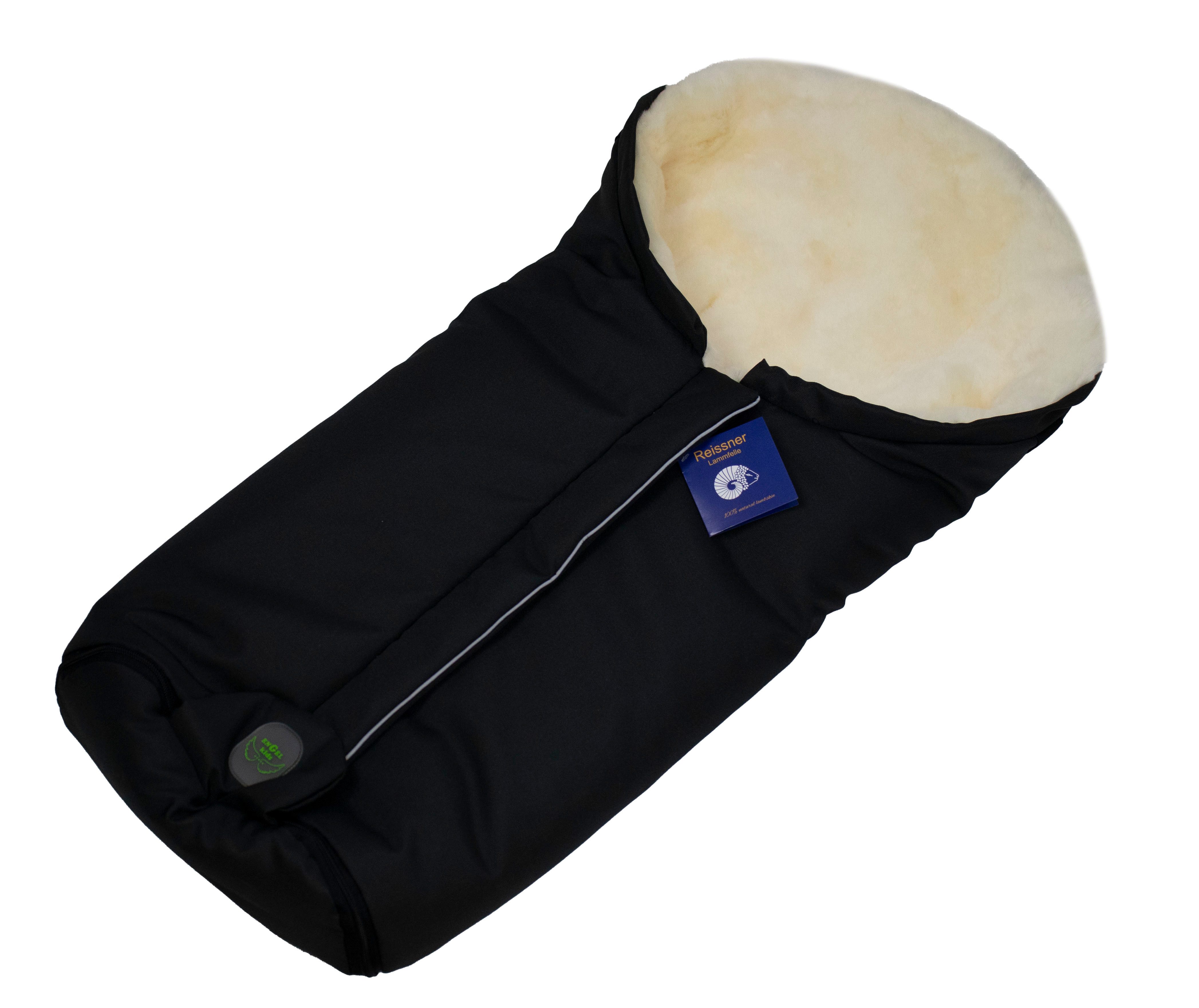 Reissner Lammfelle Fußsack Lammfell Fußsack ESKIMO für Kinderwagen und Buggy
