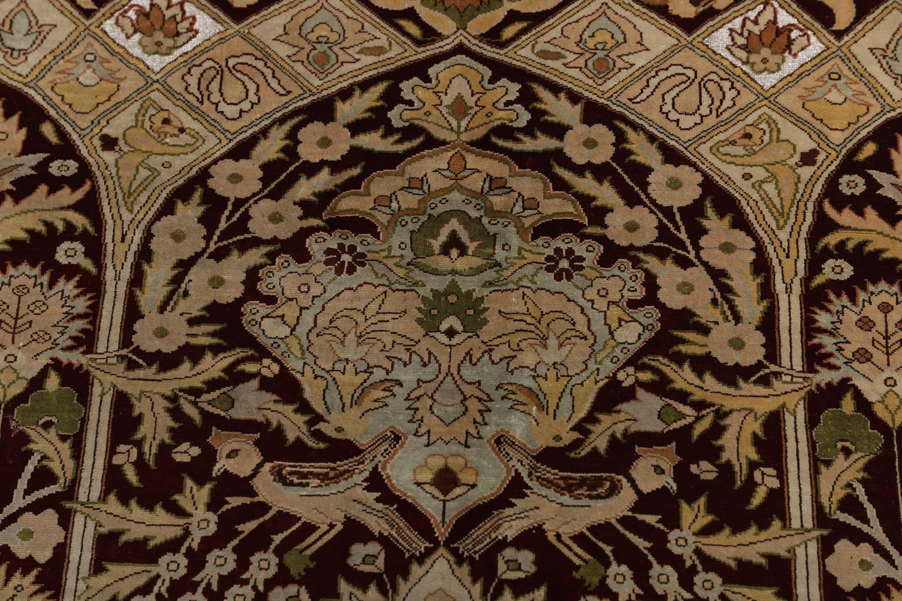 Carpet Avenue Teppich Hereke Seide 200x128, Rechteck, Höhe: 5 mm