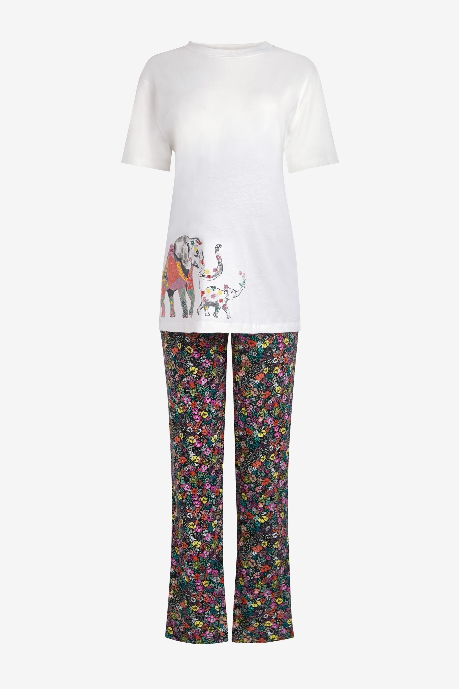 Next Umstandspyjama Kurzärmeliger Baumwoll-Pyjama Umstandsmode (2 tlg),  Mode und Accessoires für die ganze Familie