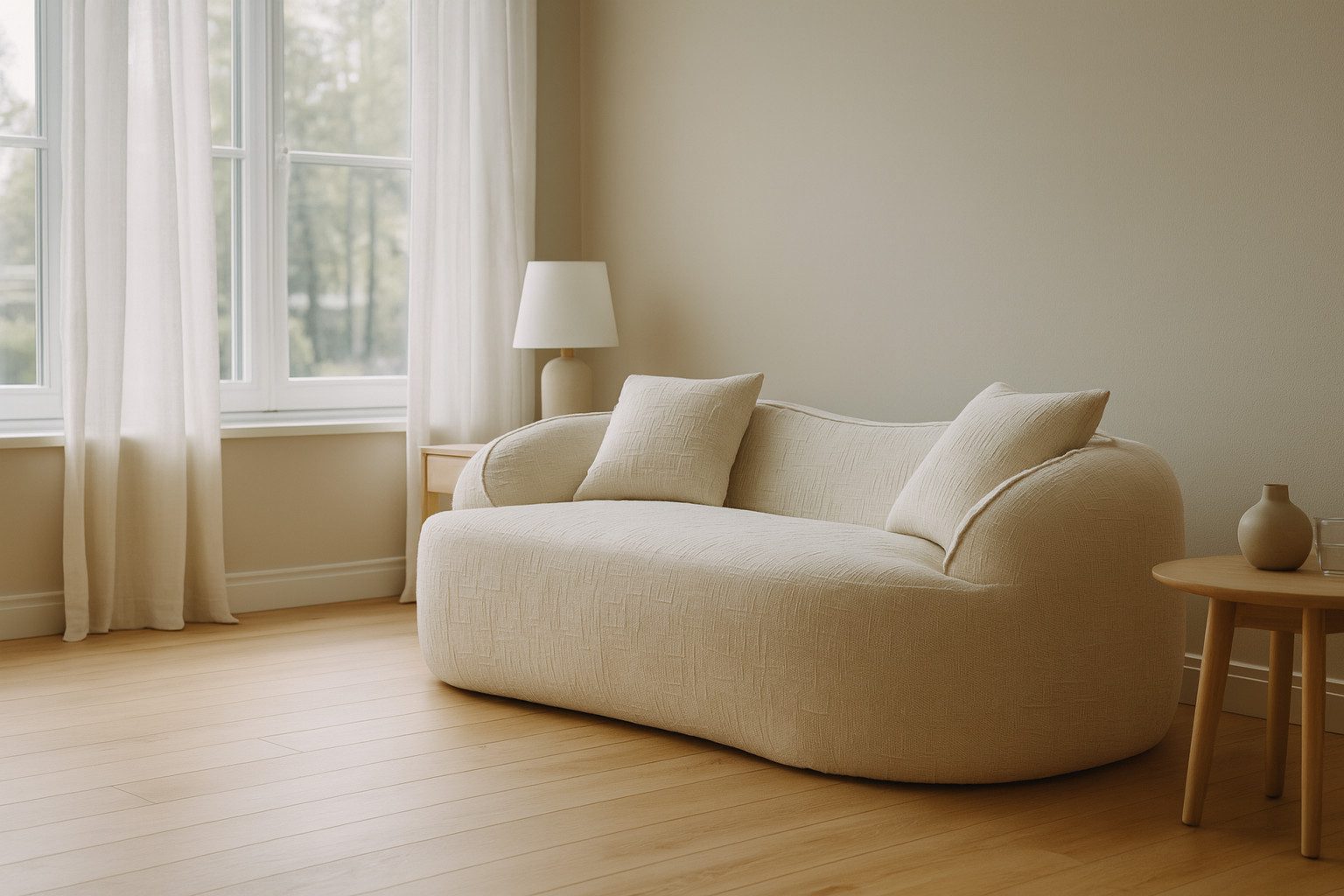 GLP Sofa, Einzelsofa, Boneless-Design, Cloud-Komfort, komprimiert geliefert, sofort nutzbar