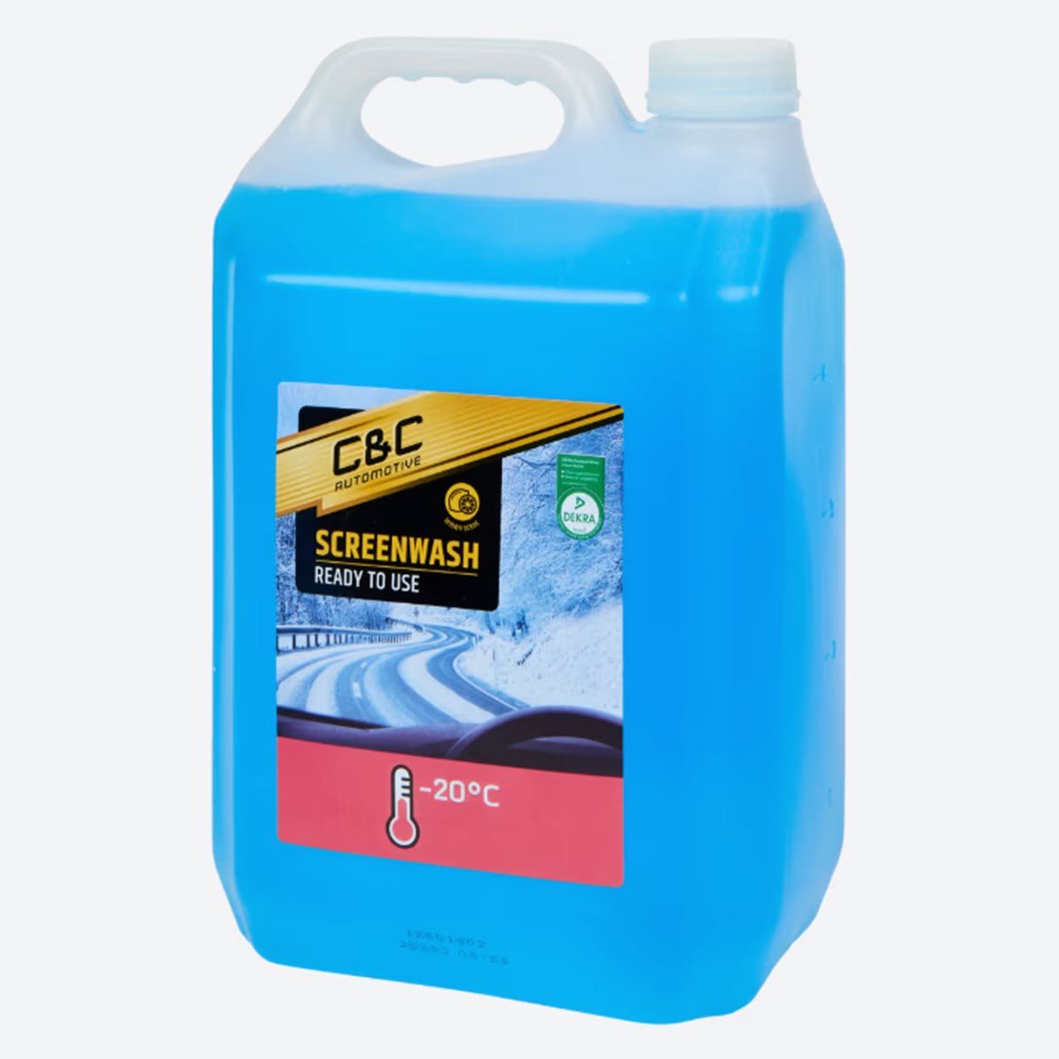 C&C Automotive Scheibenfrostschutz Screen Wash Autoscheibenreiniger 5 Liter Frostschutz -20 °C