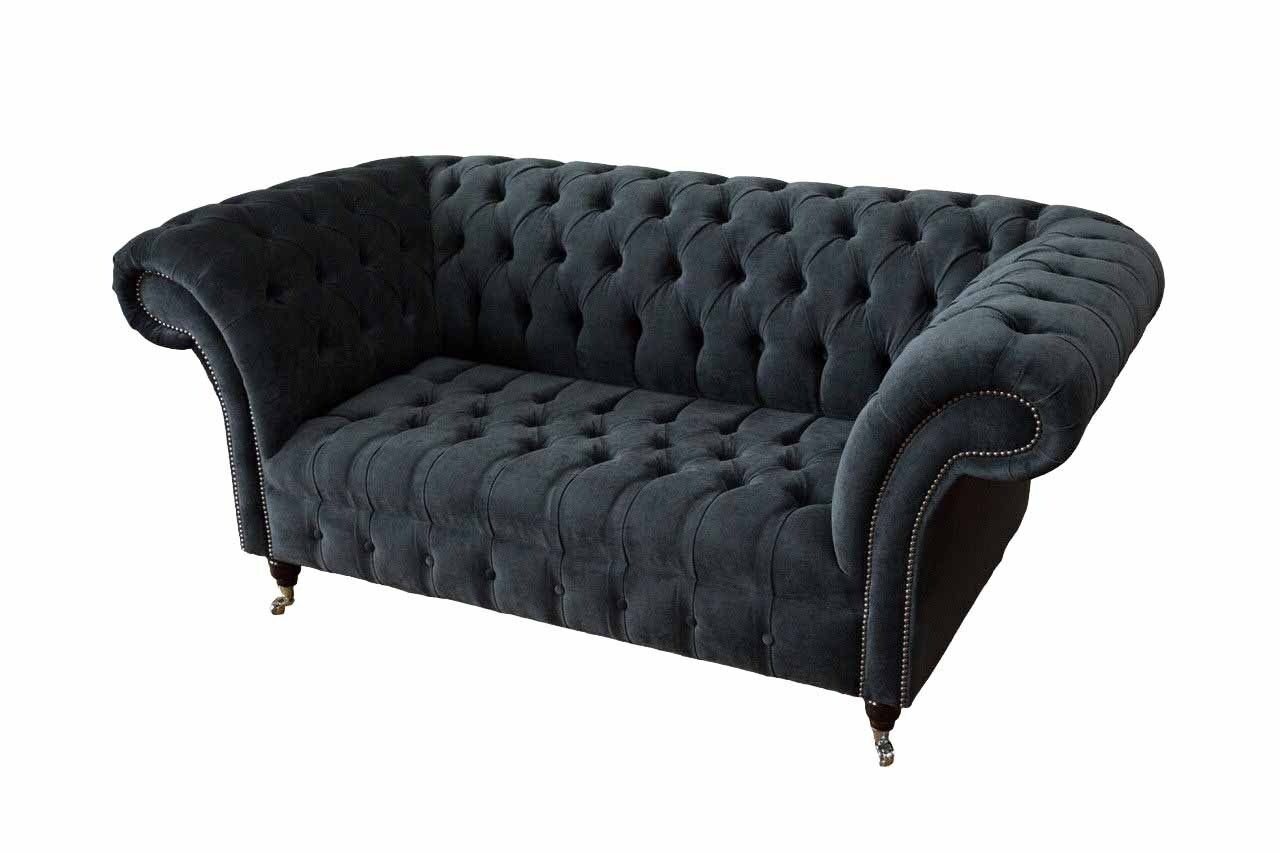In Luxus JVmoebel Sofa Textil Sofa Sitz Sitzer Polster Chesterfield 2 Design Europe Neu, Made Couch