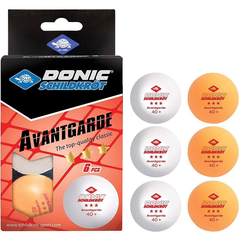 Schildkröt Tischtennisball 3* Avantgarde 6er
