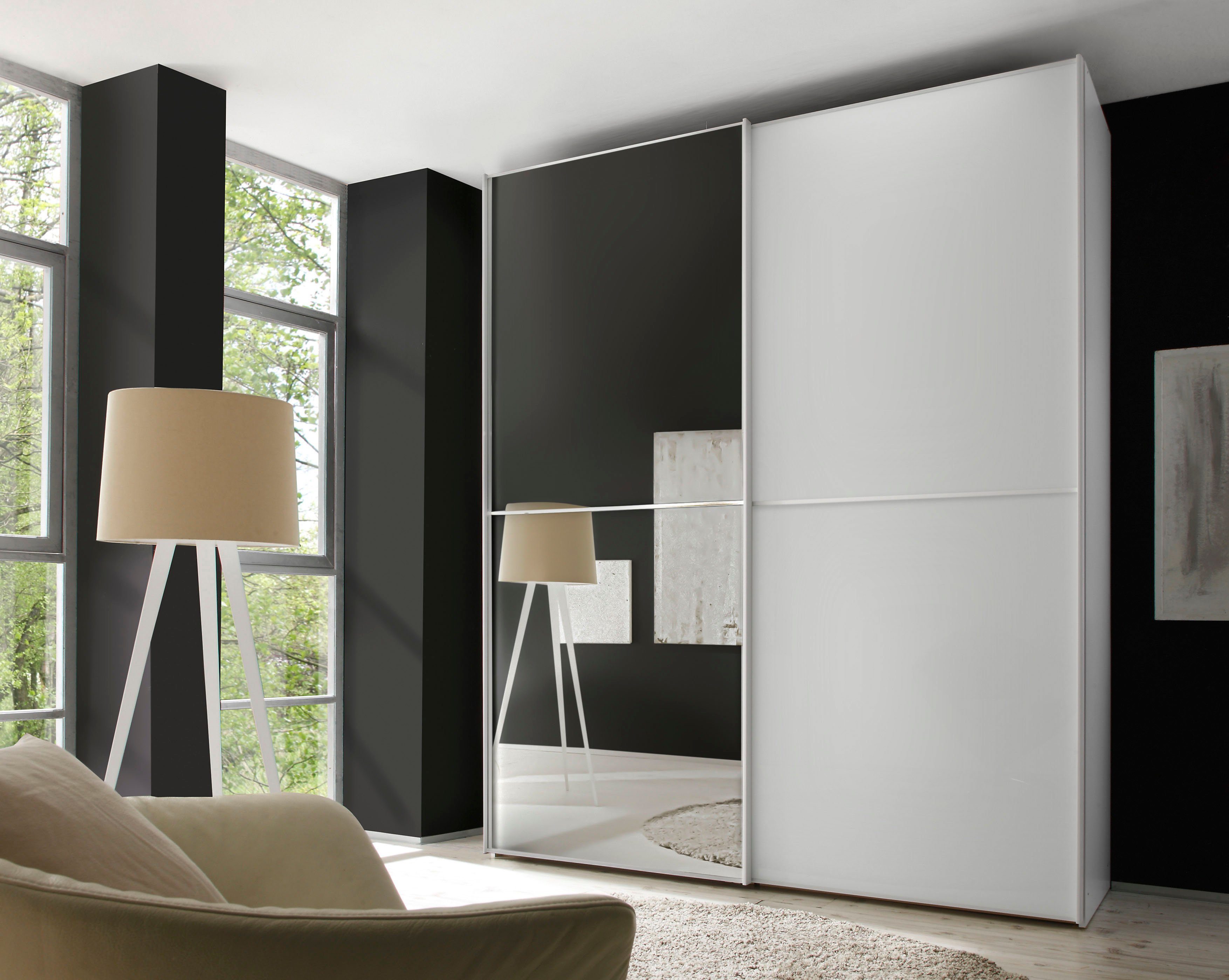 STAUD Schwebetürenschrank Sinfonie Plus, edles Design in hochwertiger Qualität, Made in Germany Mit vier verschiedenen Ausstattungsvarianten