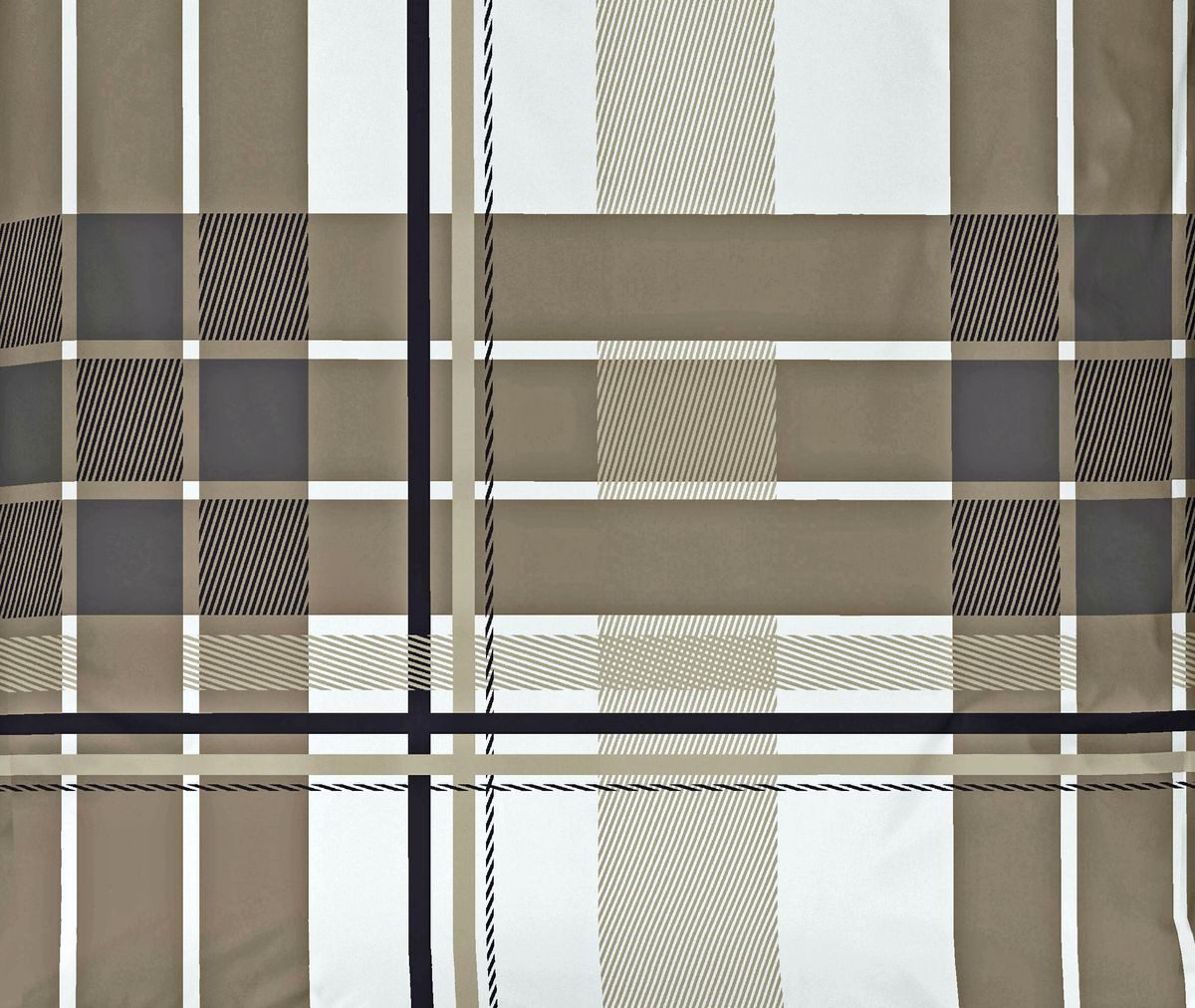JACK Bettwäsche 135x200cm Satin Streifen Kariert günstig online kaufen
