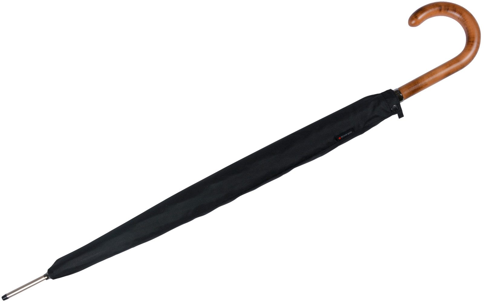 Knirps® Stockregenschirm Herrenschirm mit Automatik, groß und stabil, mit robustem Stahlgestell - black – Bild 4 von 5