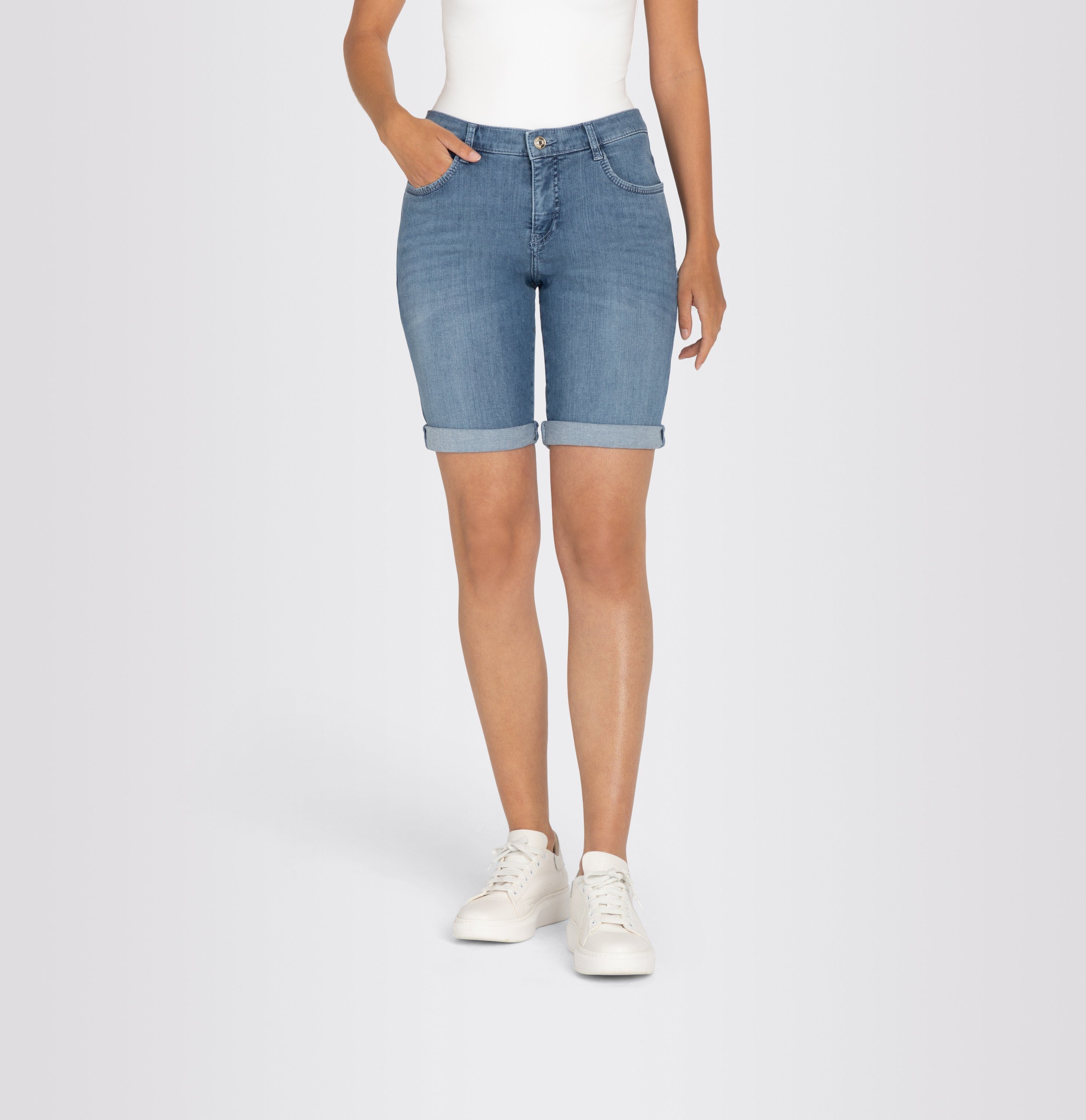 MAC Slim-fit-Jeans Shorty commercial summ | Bermudas