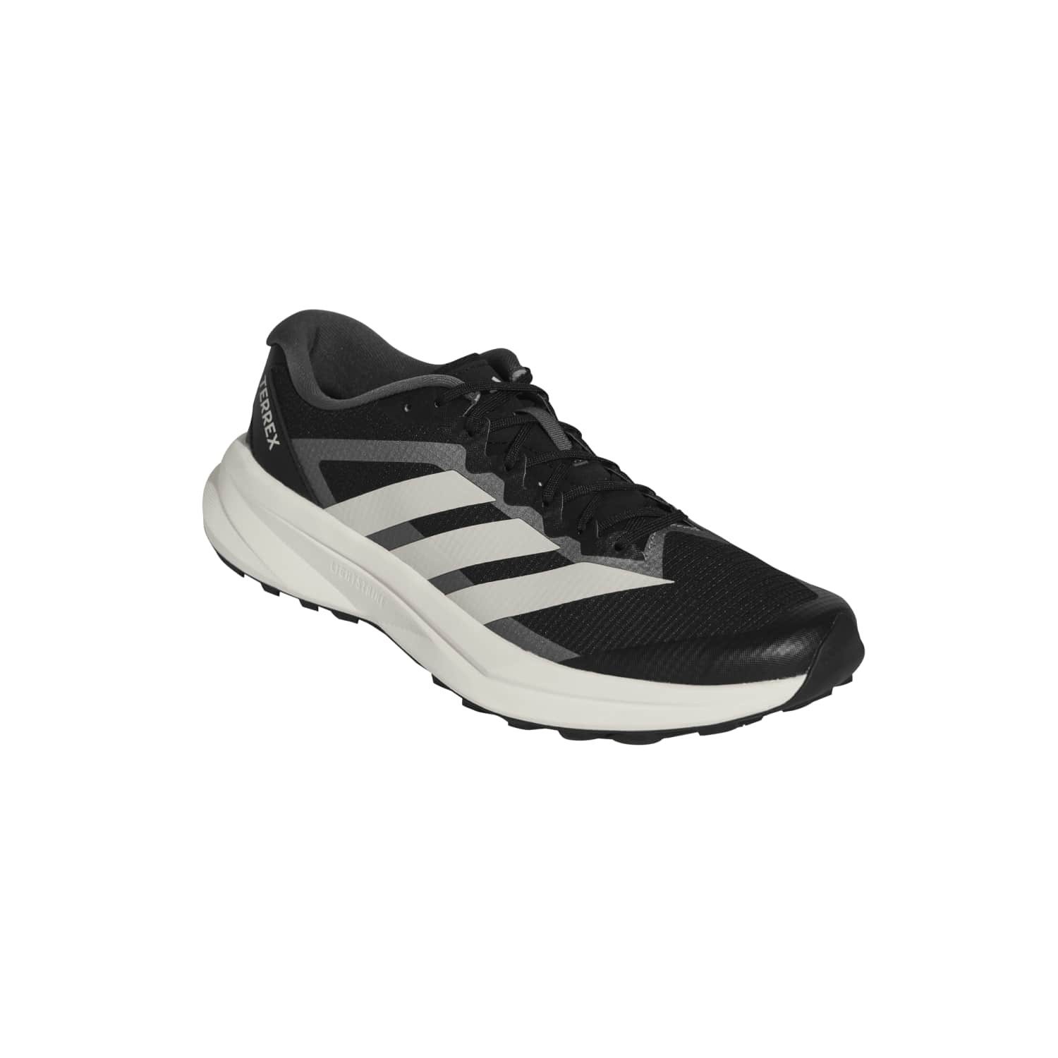 Trail-Laufschuhe Terrex Agravic 2 Speed schwarz/grau/weiss Herren Wanderschuh