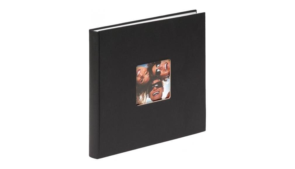 Walther Fotoalbum FA-205-B Album Fun schwarz 26x25 cm