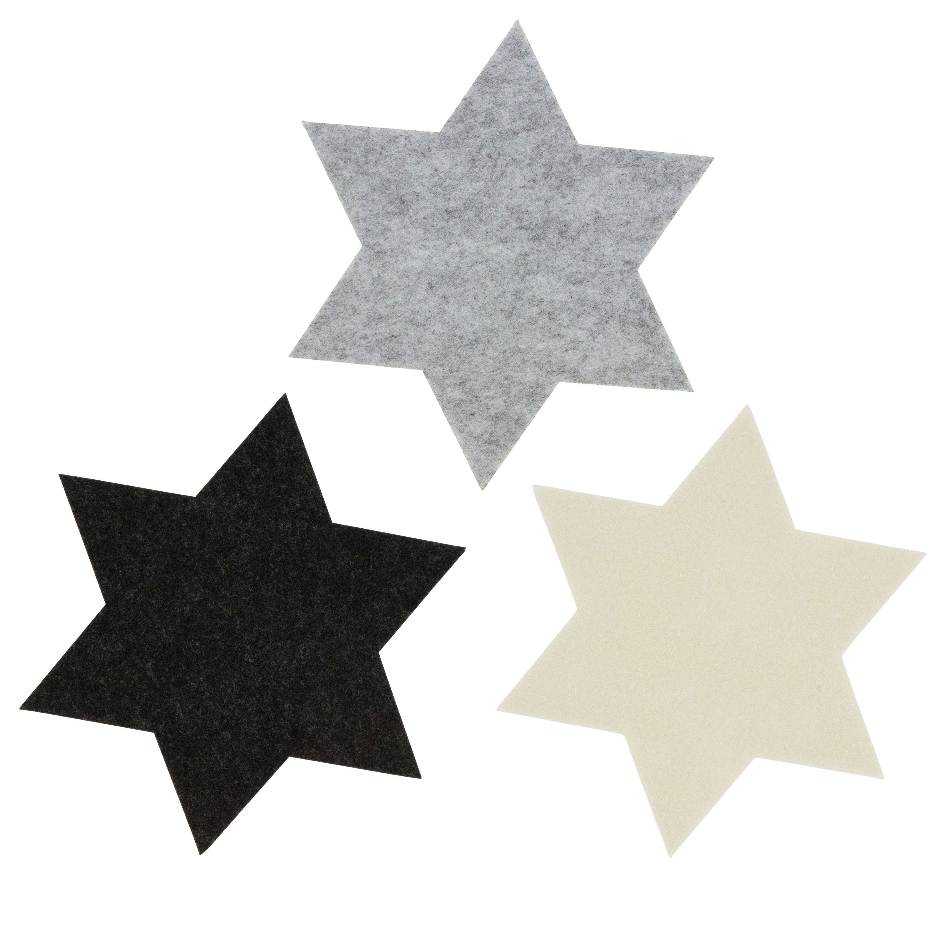 Annastore Platzset 6 x Filzsterne in vielen Größen - Platzdecken - Platzset günstig online kaufen