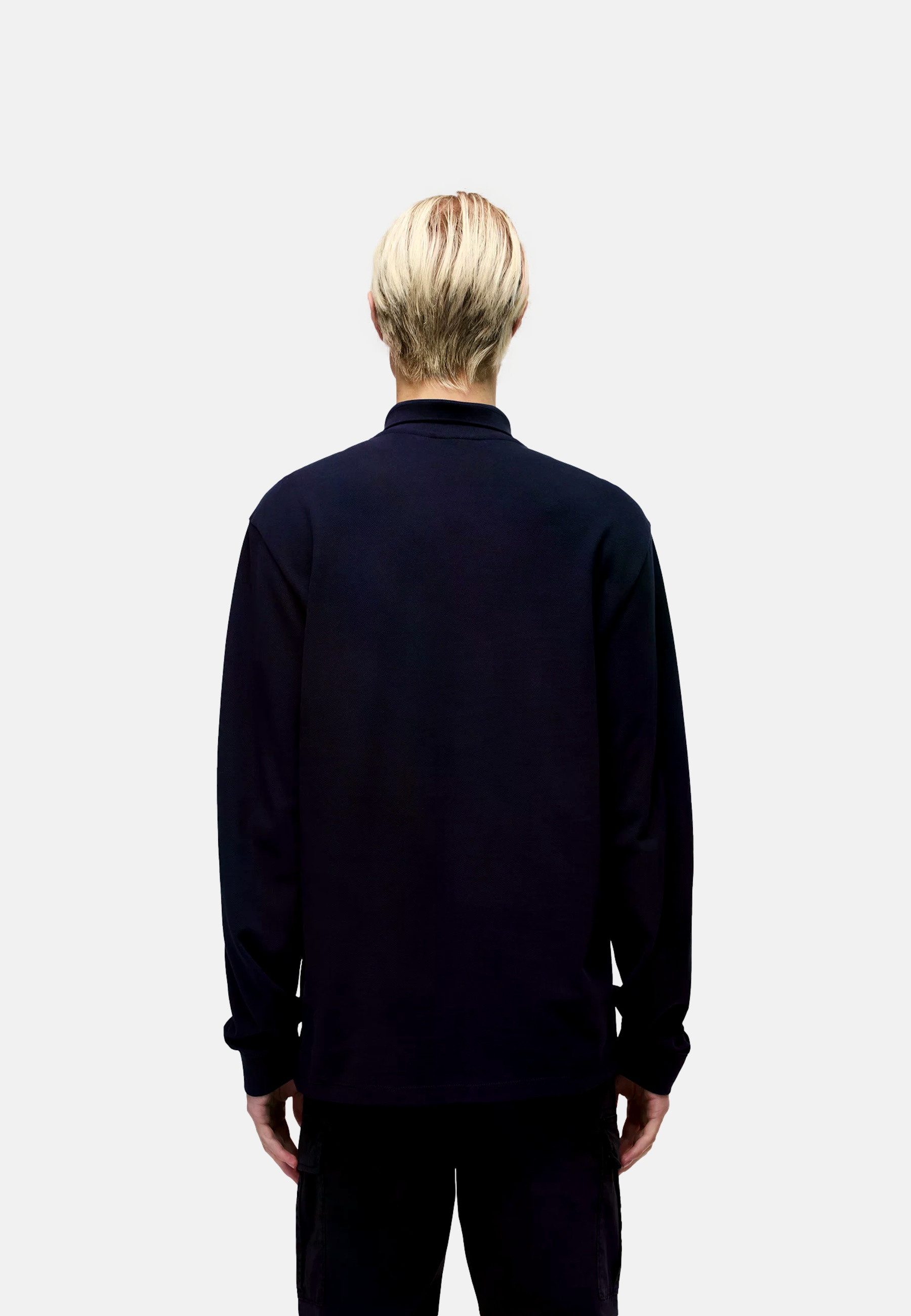 Napapijri Poloshirt Poloshirt Ealis Langarmshirt mit Polokragen (1-tlg., 1)