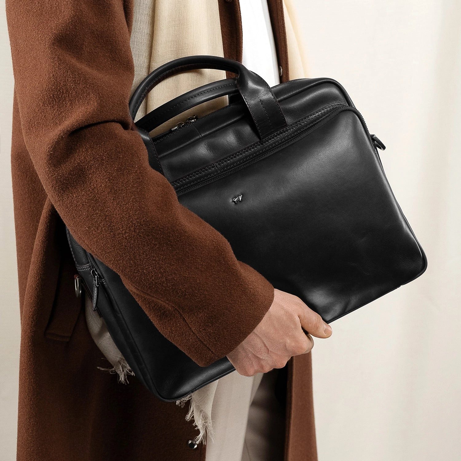 Braun Büffel Laptoptasche PARMA Businesstasche M schwarz günstig online kaufen