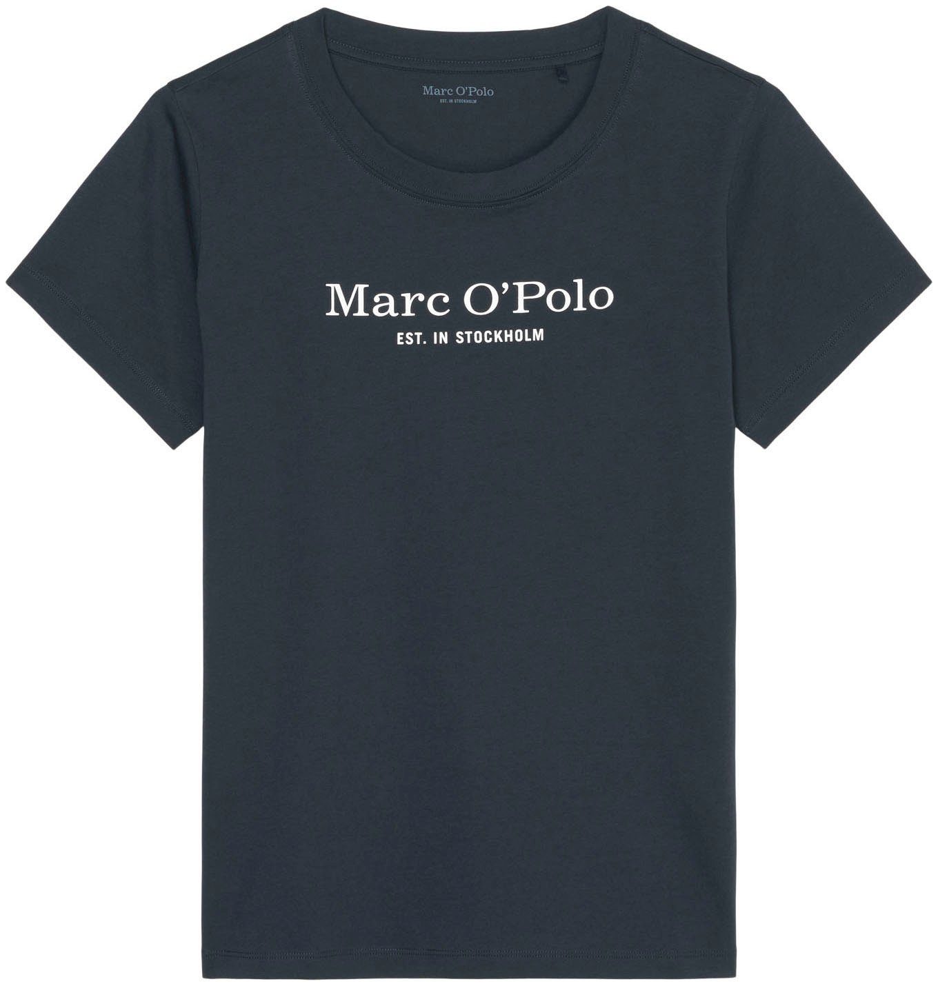 Marc O'Polo Unterziehshirt Mix & Match Cotton-Woven mit Logoprint auf der B günstig online kaufen