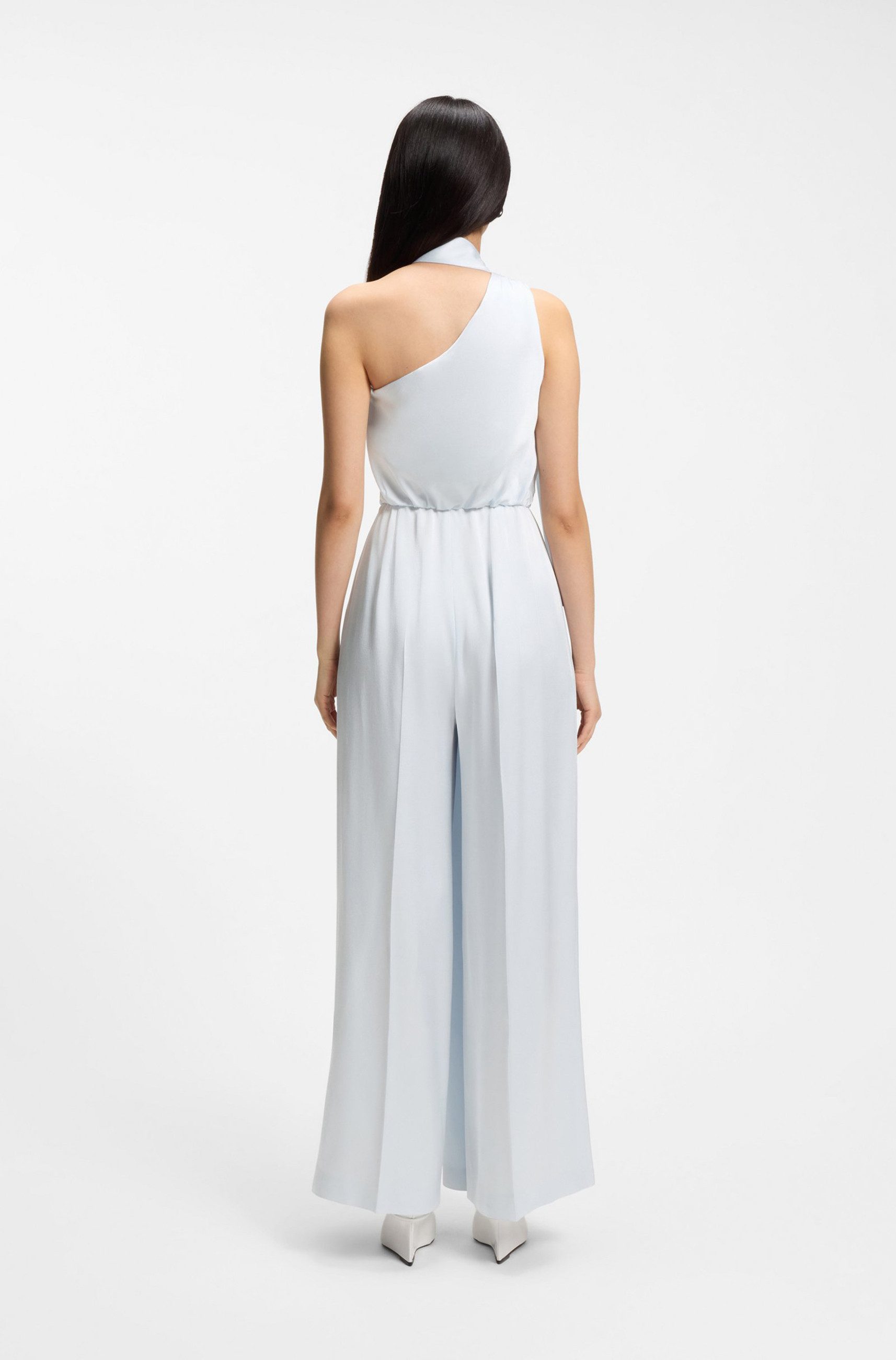 BOSS Jumpsuit Descarla mit Wickeloptik (1-tlg)