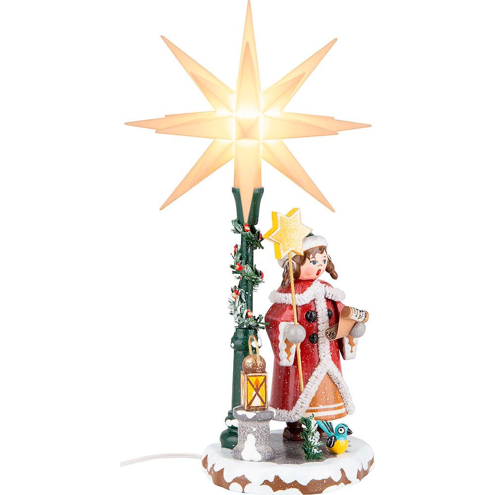 Hubrig Volkskunst GmbH Dekofigur Winterkinder Herrnhuter Sternsinger (15cm) von Hubrig Volkskunst
