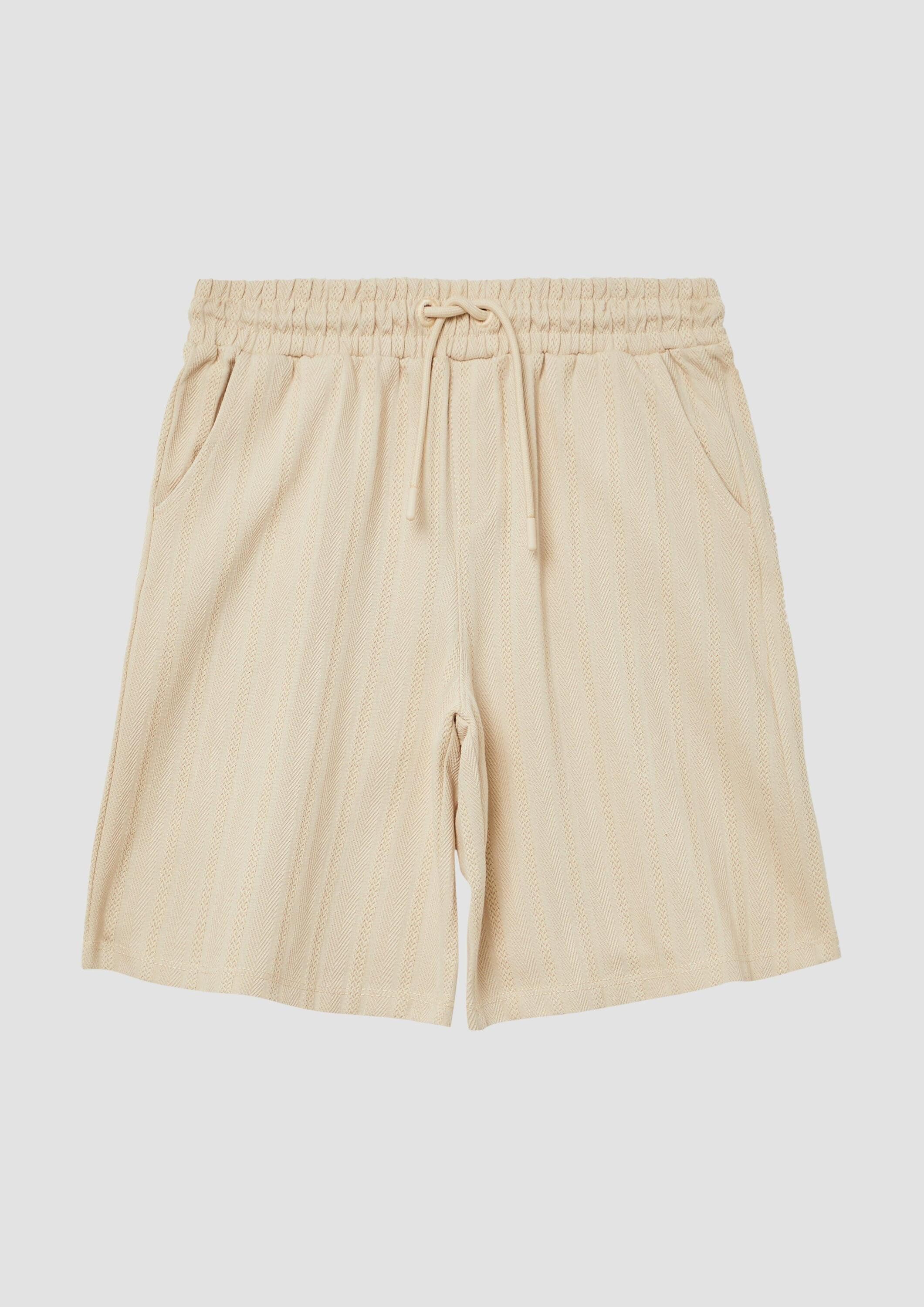 s.Oliver Шорты Leggins Bermuda im Loose Fit mit Struktur