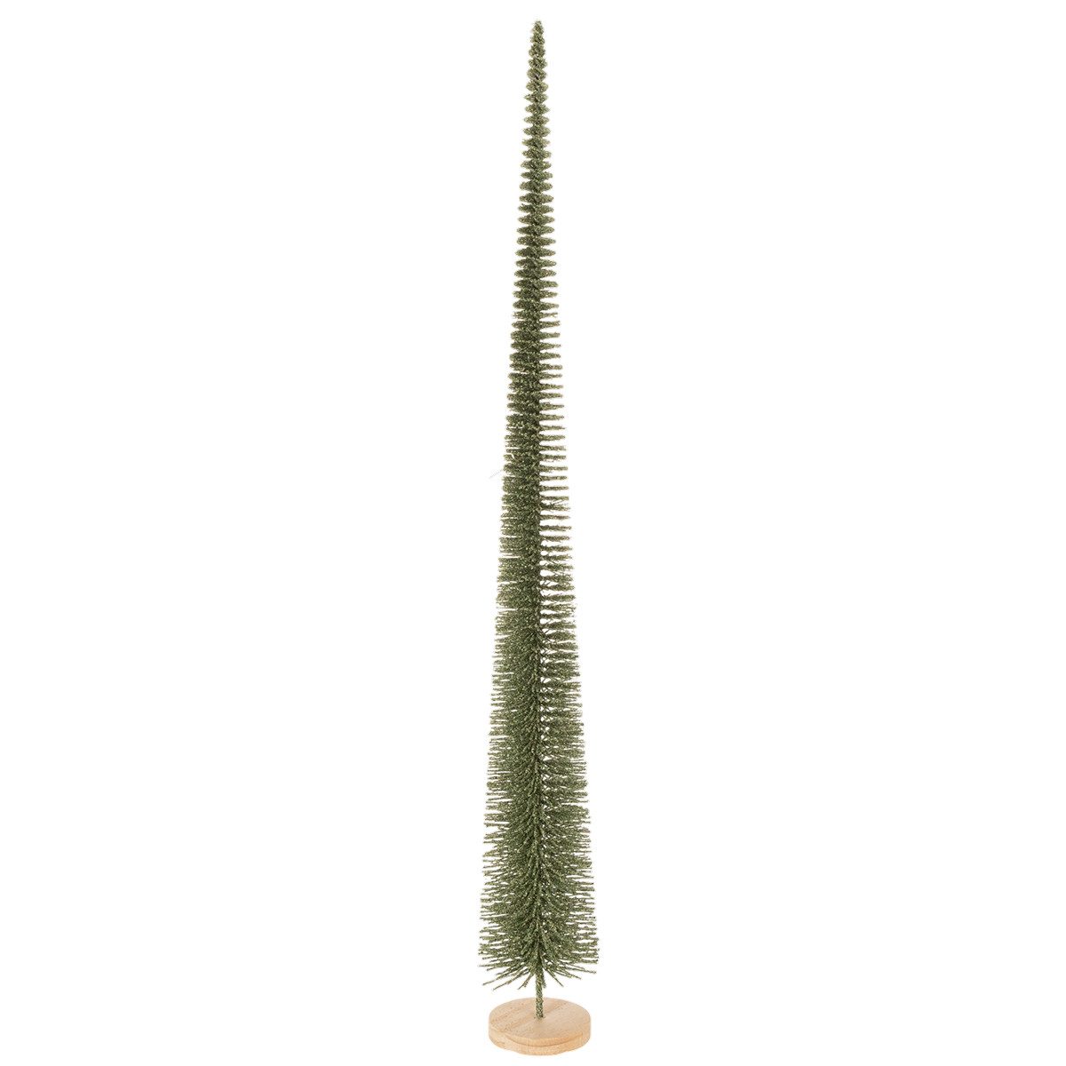 Künstlicher Weihnachtsbaum Künstlicher Tannenbaum mit Holzsockel für Weihnachtsdekoration