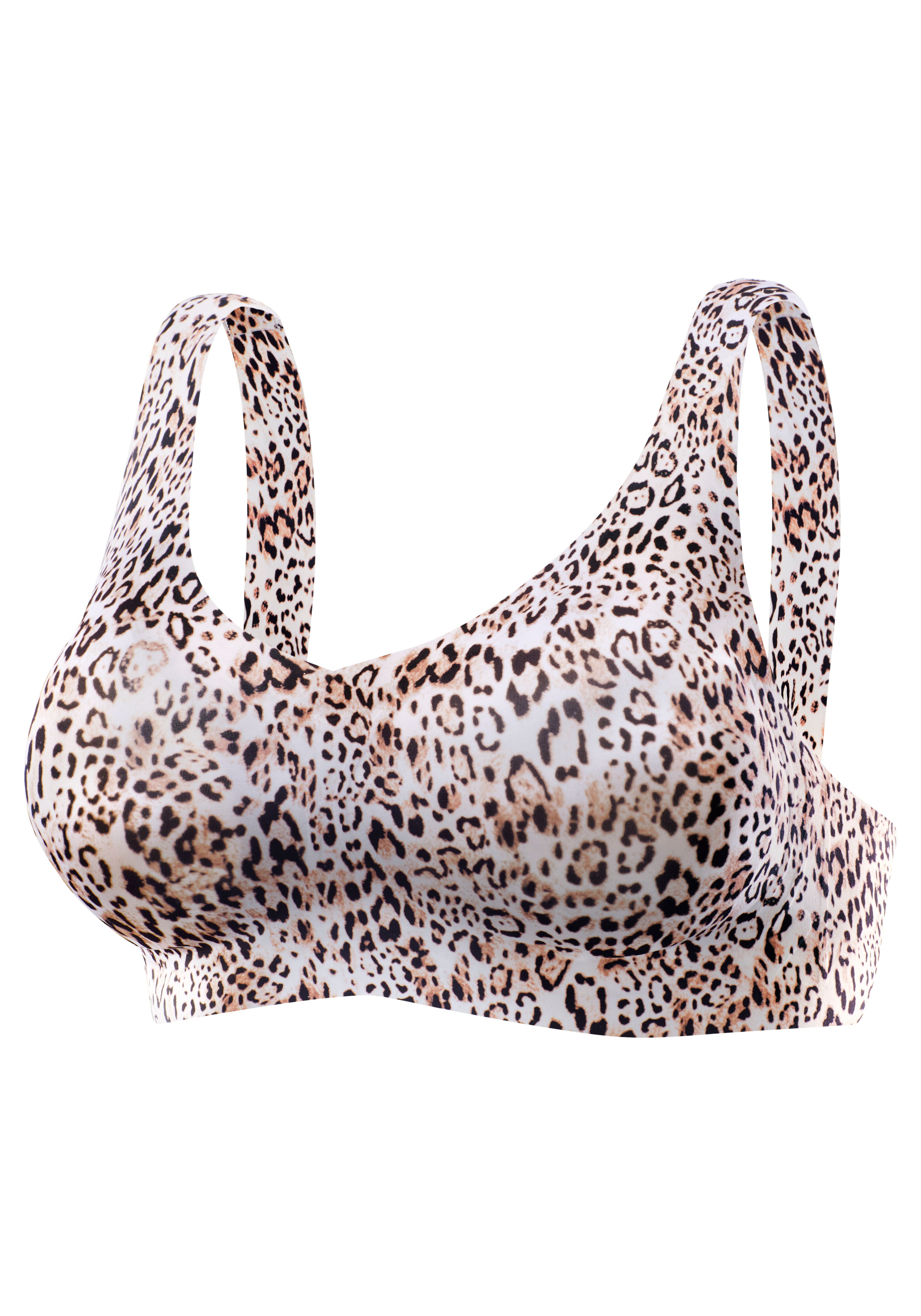 Nuance by Lascana Bralette-BH SEAMLESS, ohne Bügel mit herausnehmbaren Kissen, bequemer BH