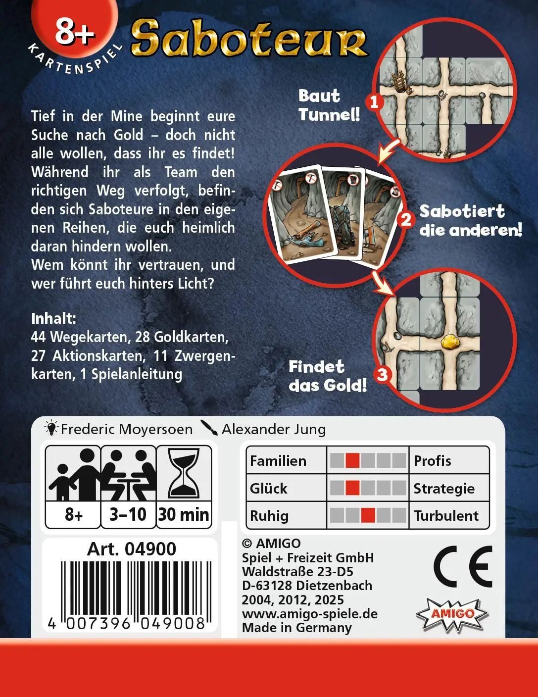 AMIGO Spiel Saboteur. Kartenspiel