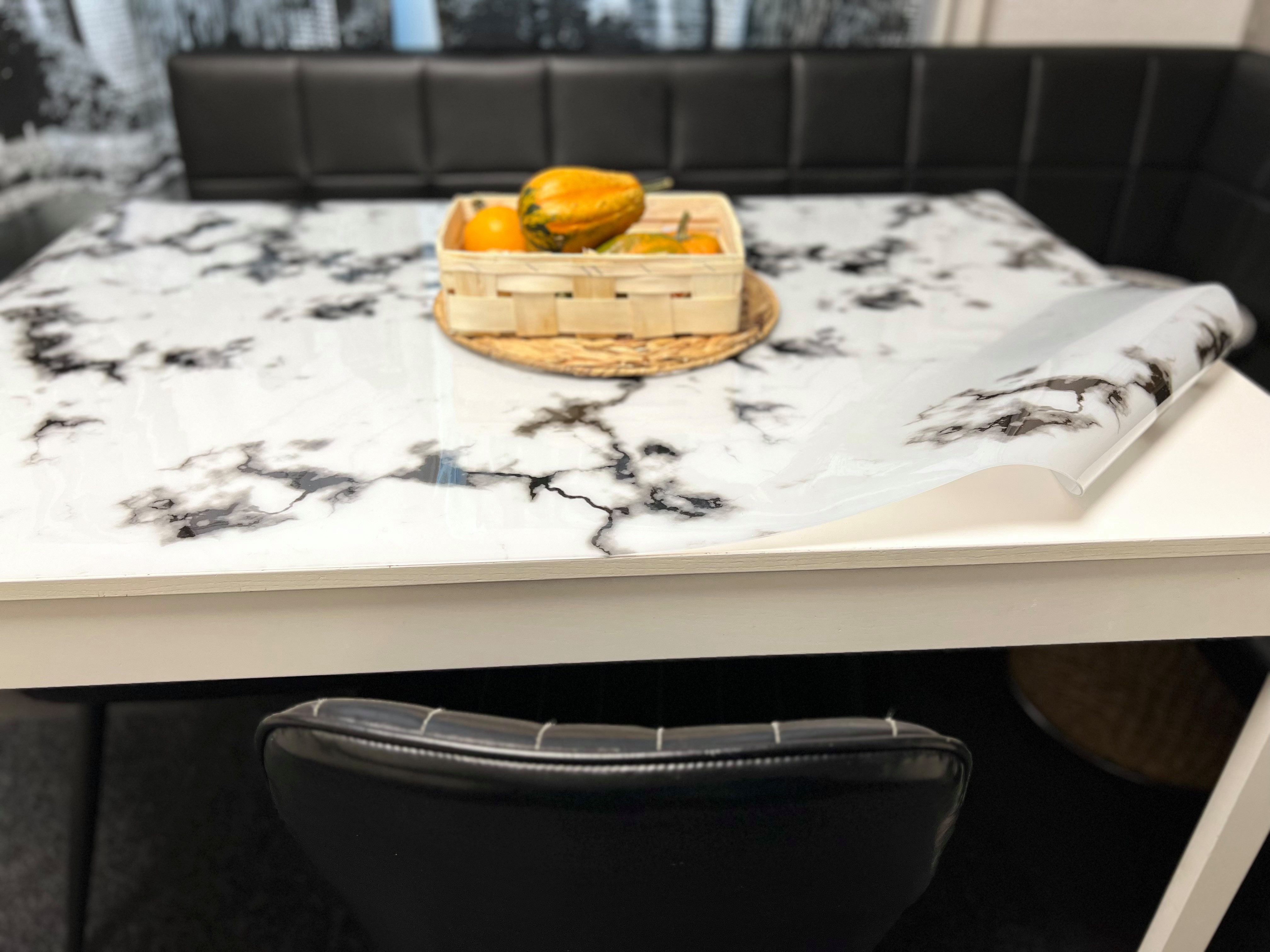 Schatzkiste1 Tischdecke Tischdecke Tischfolie Schutzfolie mit Muster Marmor günstig online kaufen