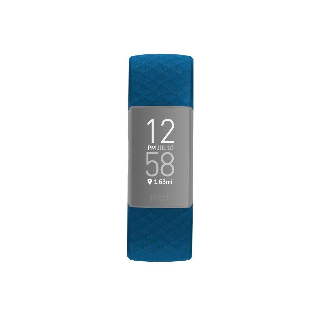 Hama Smartwatch-Armband Ersatzarmband blau für 22mm, cm 3 Fitbit 19,9 Fitbit Charge und Charge 4