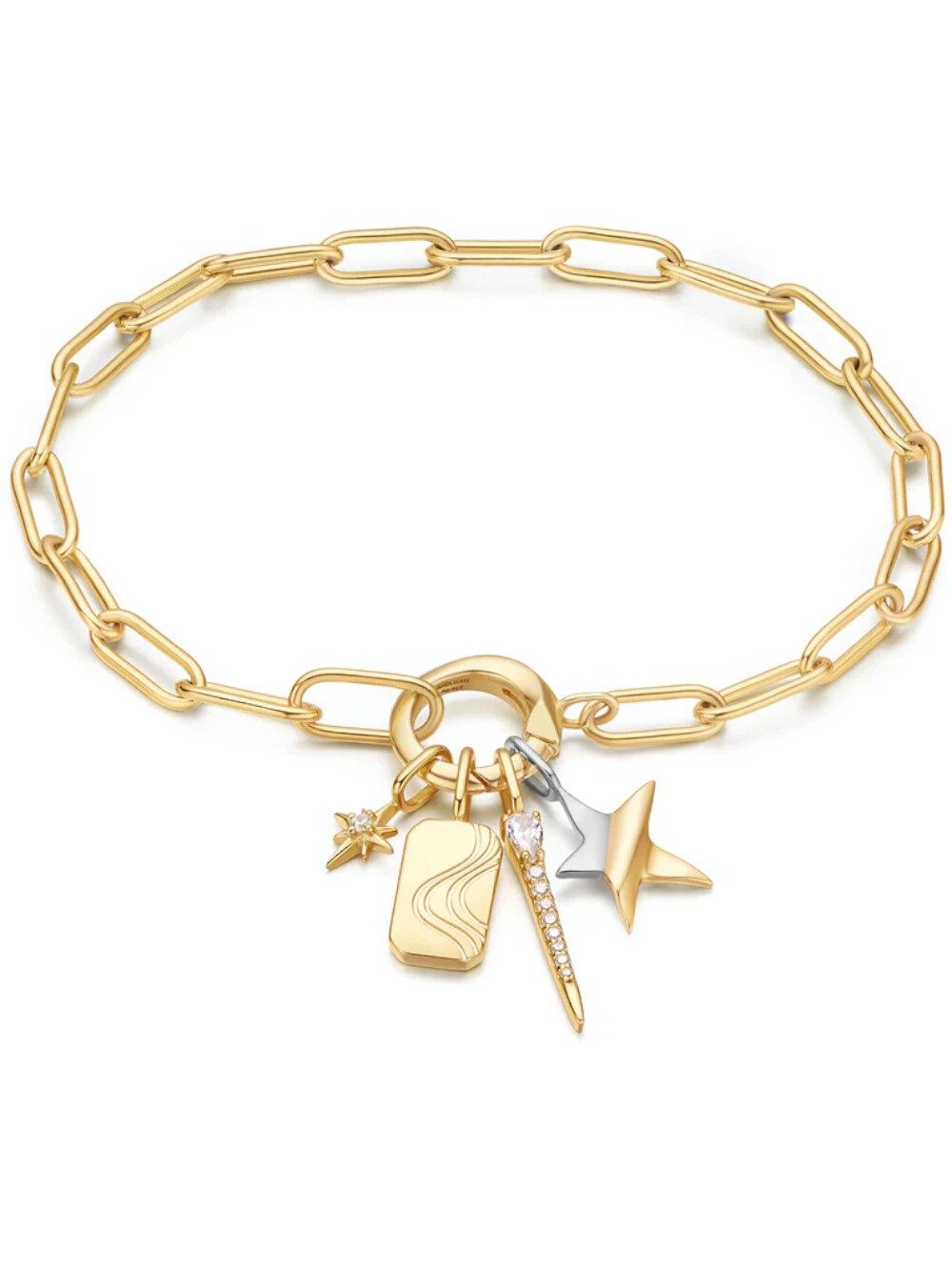 Ania Haie Armband Ania Haie BST048-09 Set Armband Guiding Star + 4 Anhänger