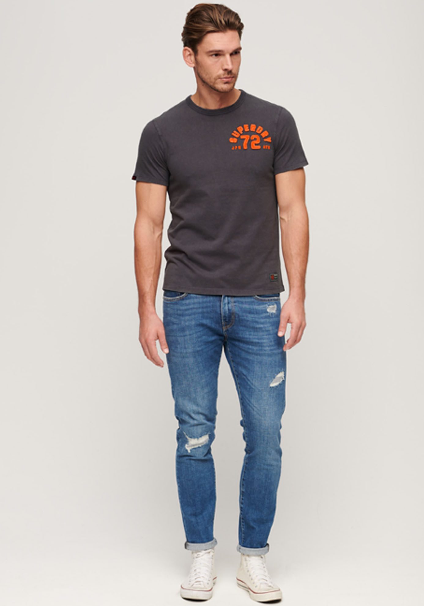 Superdry T-Shirt VINTAGE ATHLETIC CHEST S/S günstig online kaufen