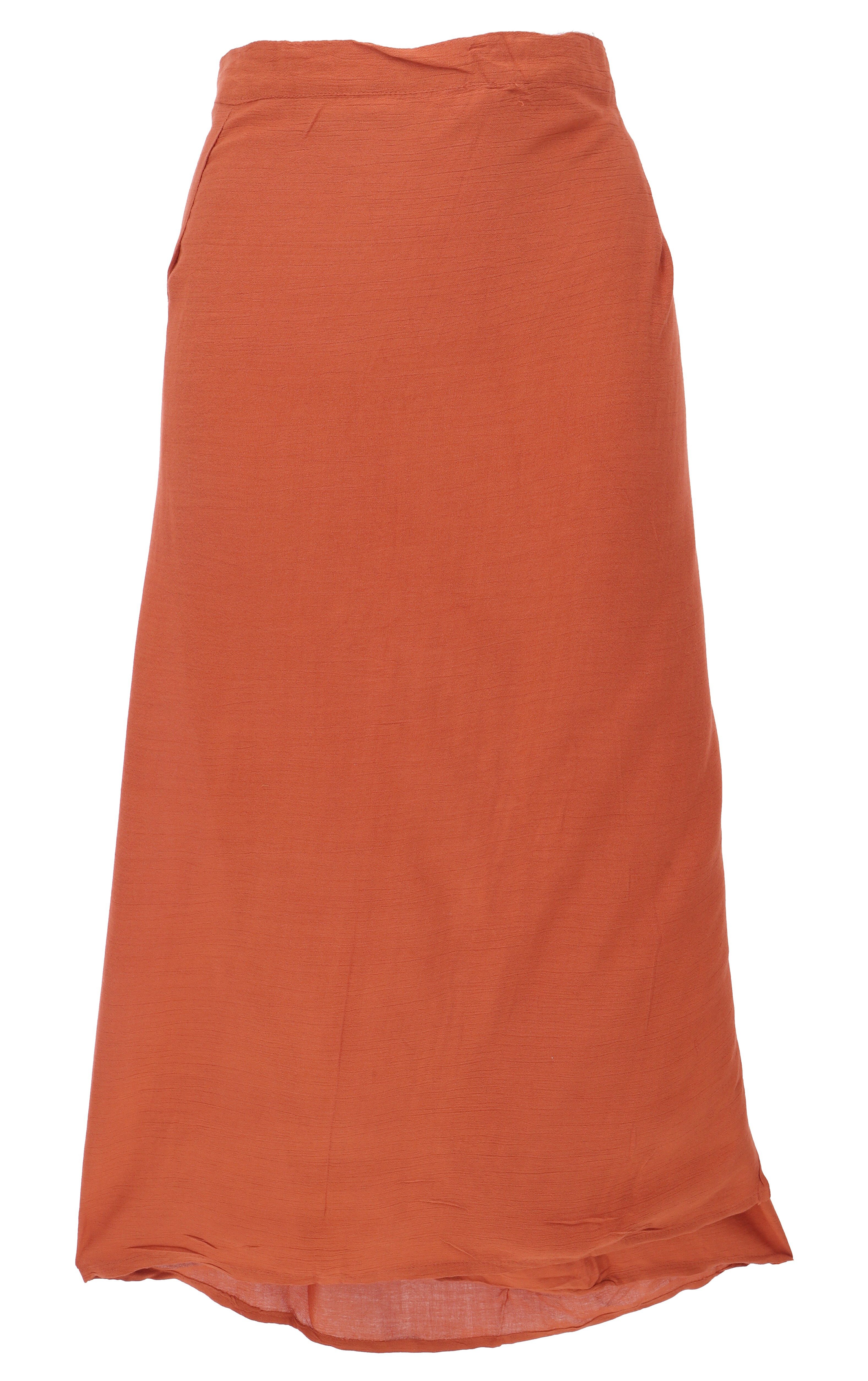 Guru-Shop Minirock Langer Wickelrock, Strandrock, Sommerrock -.. – Bild 4 von 5