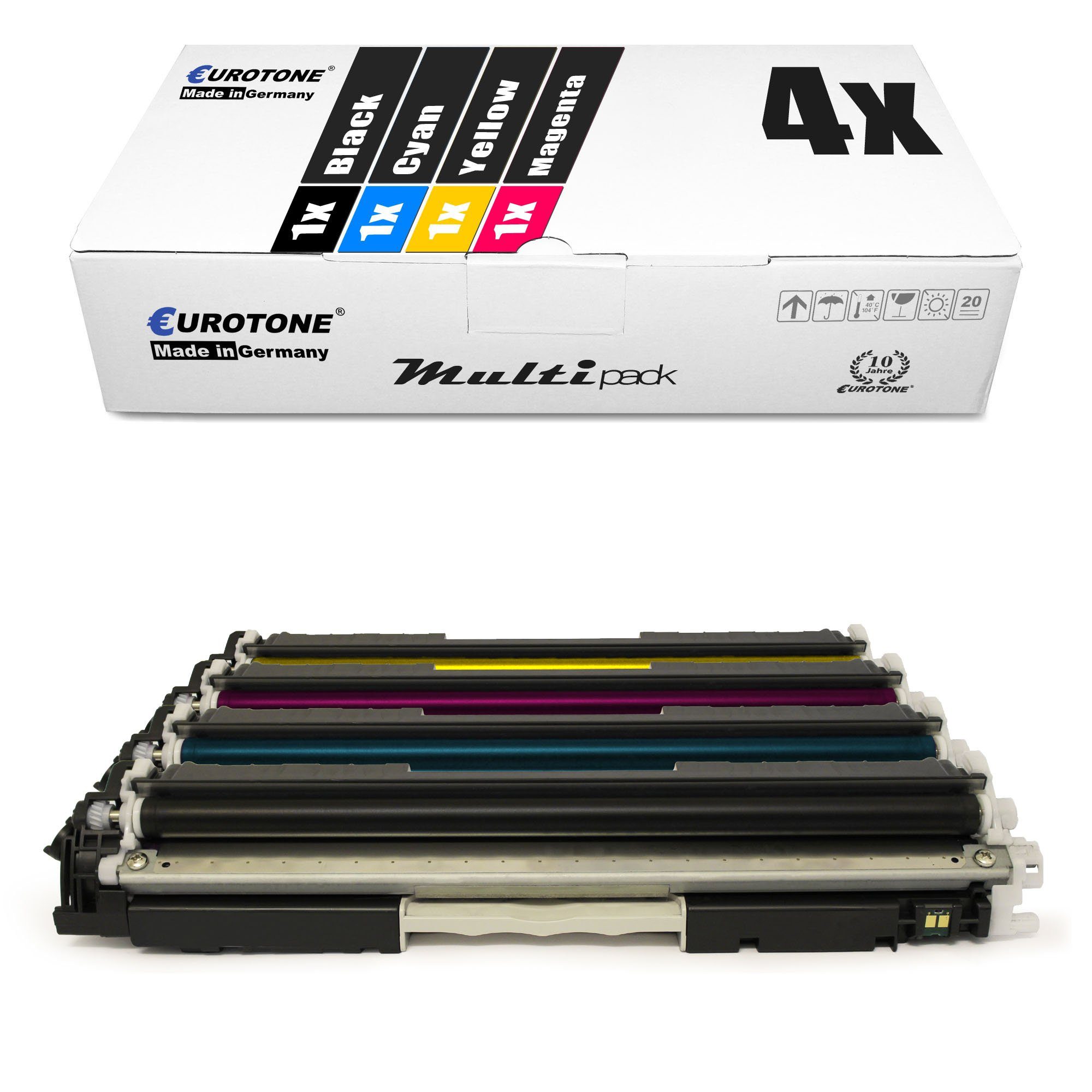 130A Eurotone 4er Toner Tonerkartusche HP CF350A-53A Set ersetzt im