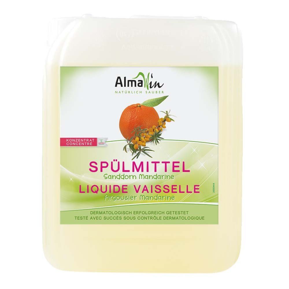 Almawin Spülmittel - Sanddorn Mandarine 5L Geschirrspülmittel