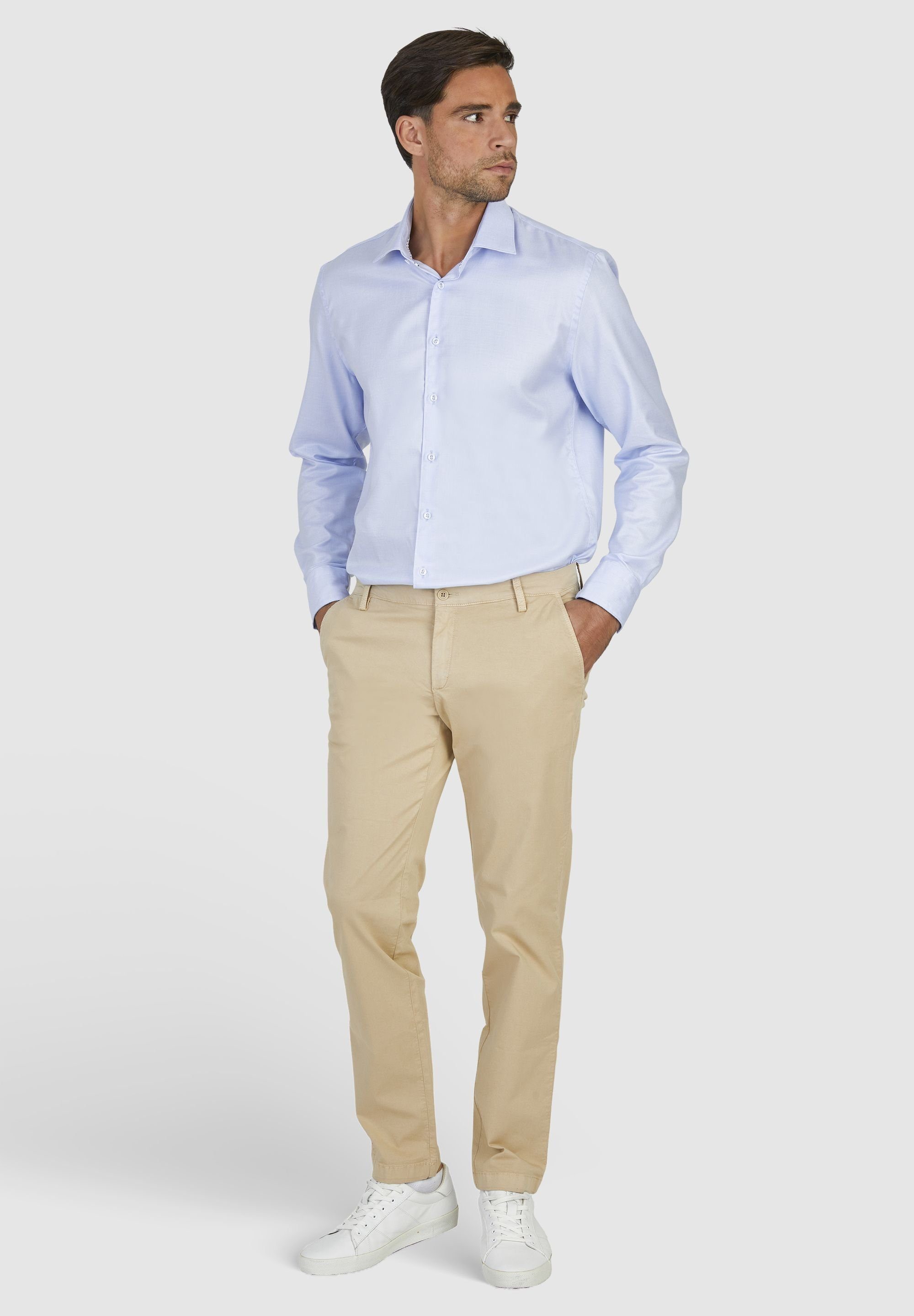 HECHTER PARIS Chinohose (1-tlg) aus softem günstig online kaufen