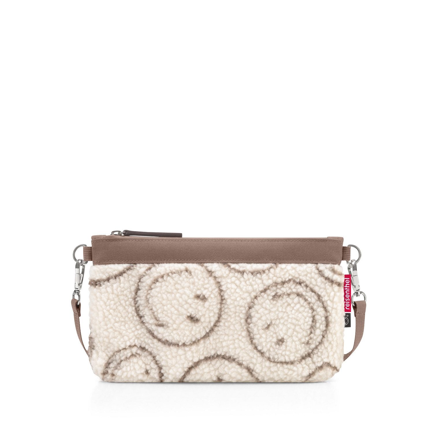 REISENTHEL® Mini Bag Mini Pouch smiley® teddy chocolate