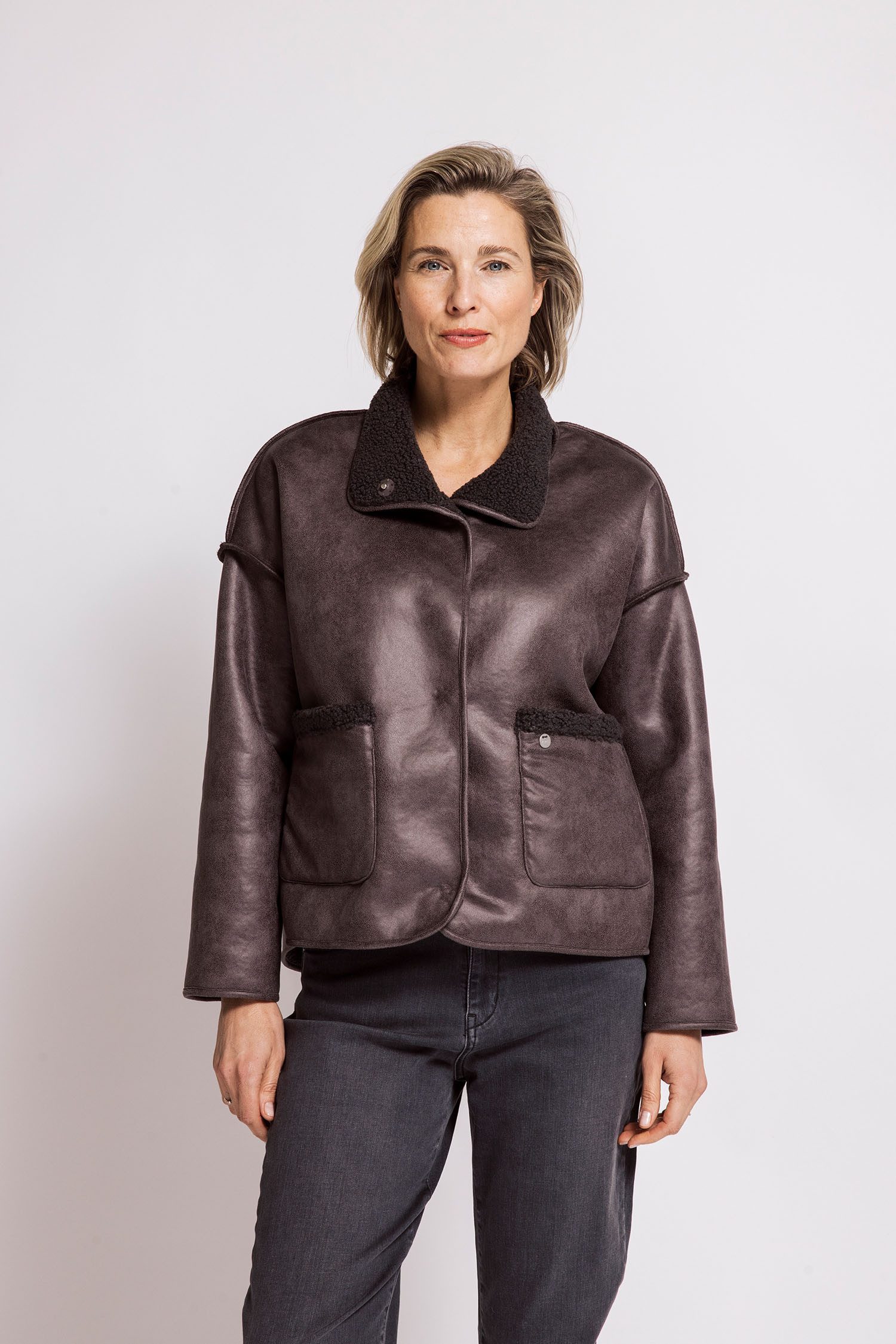 Zhrill Lederimitatjacke ZHERAH