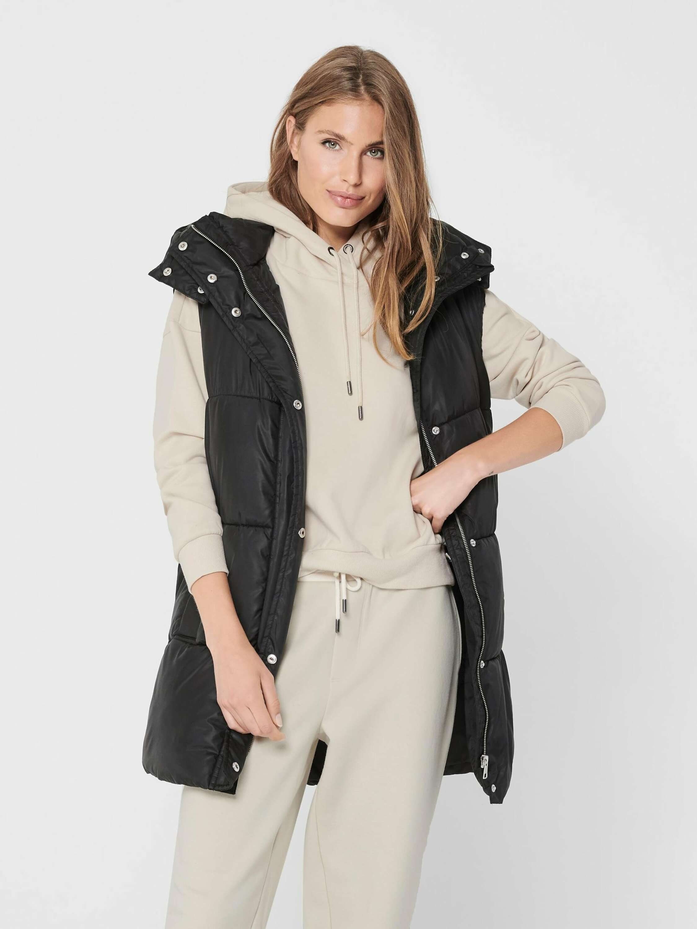 ONLY Steppweste ONLDemy (1-tlg) Plain/ohne Details