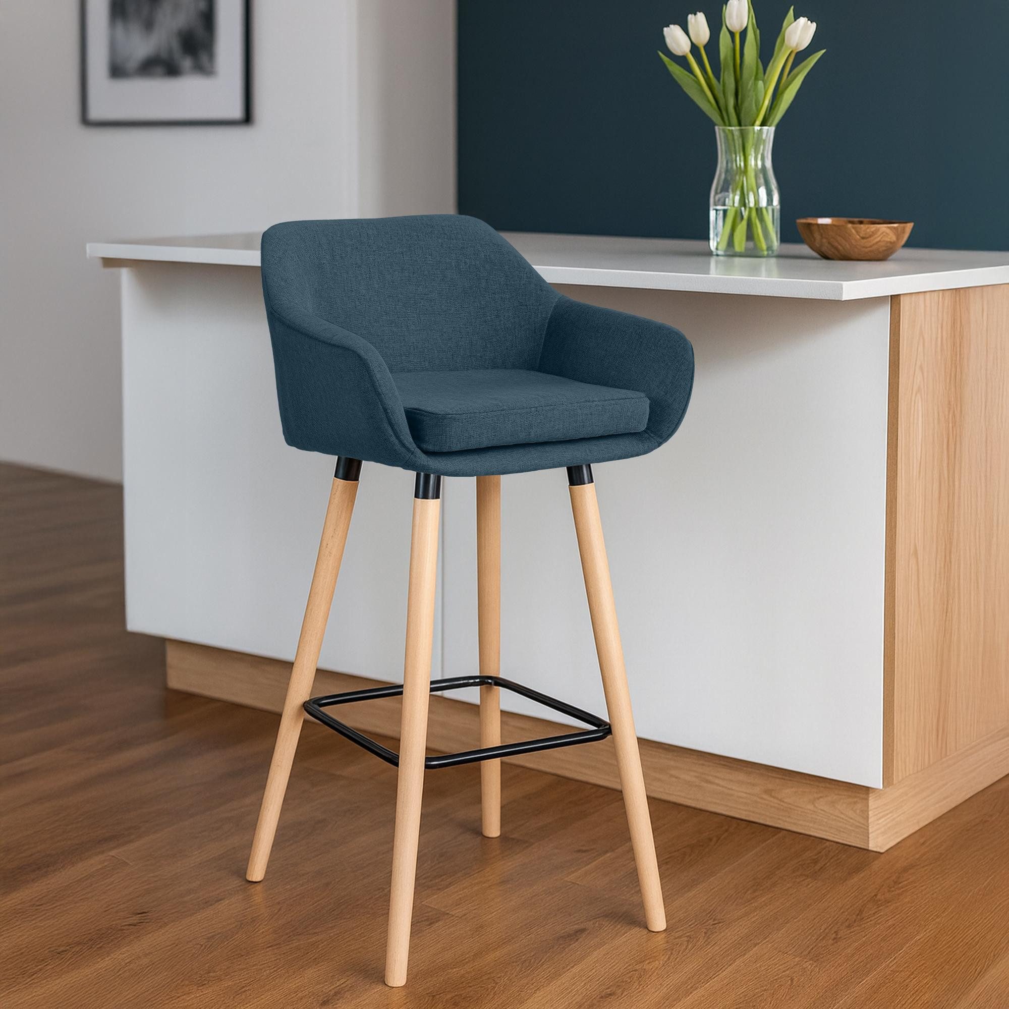 PROREGAL® Barhocker Barstuhl SICILY (1 St)