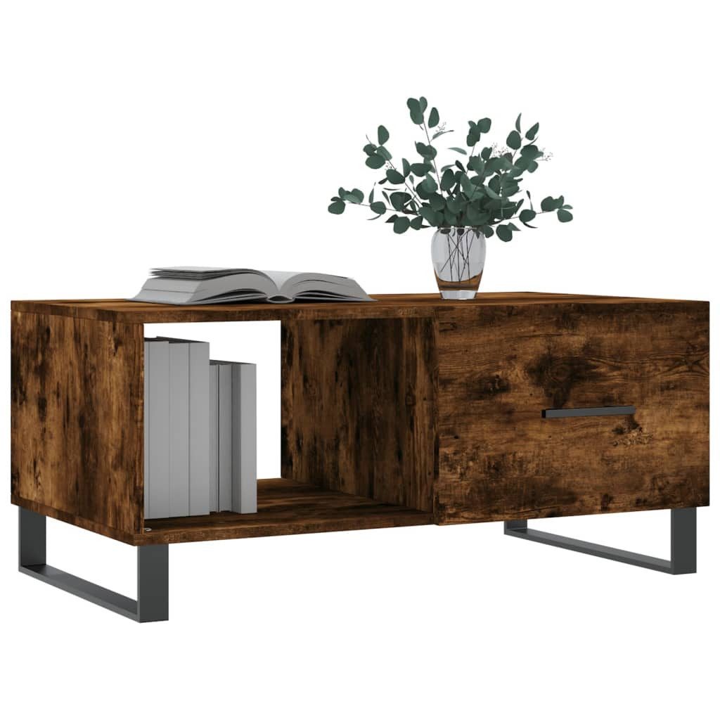vidaXL Couchtisch Couchtisch Räuchereiche 90x50x40 cm günstig online kaufen