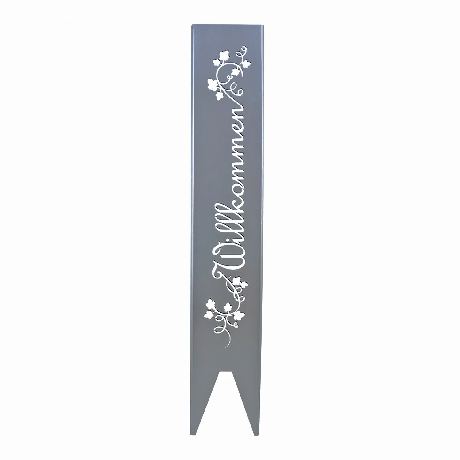 tuning-art Gartenstecker EW100-KL-E Gartenstecker Gartenschild Willkommen günstig online kaufen