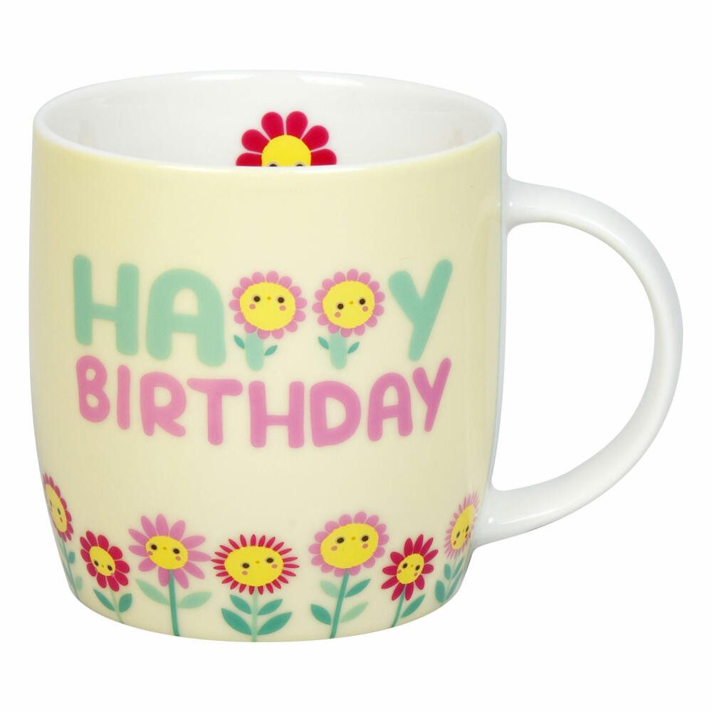 Becher Happy Birthday, 400 ml