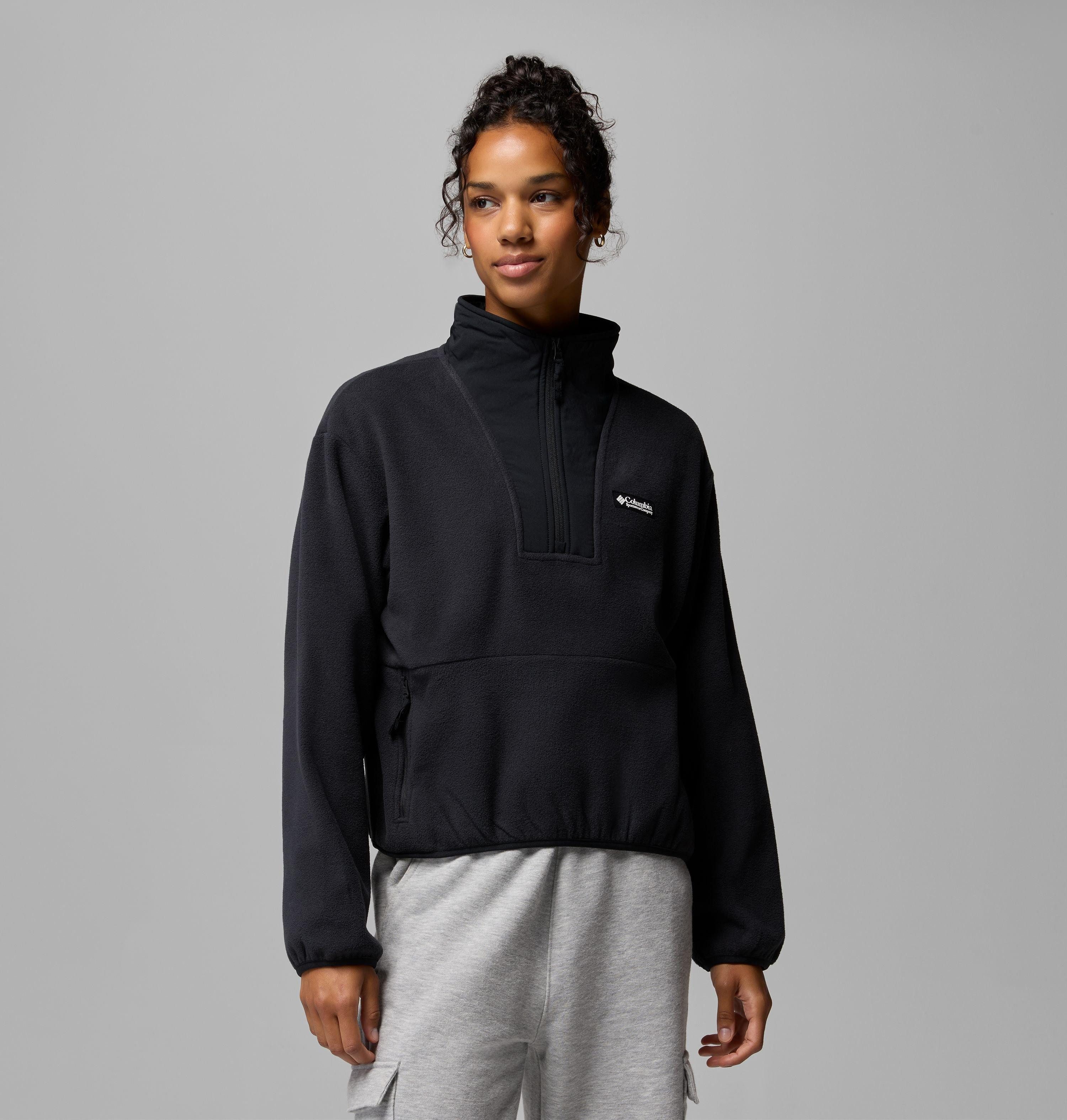 Columbia Fleecepullover Sequoia Grove II Half Zip Fleece windabweisend, wasserabweisend, atmungsaktiv, schnell trocknend