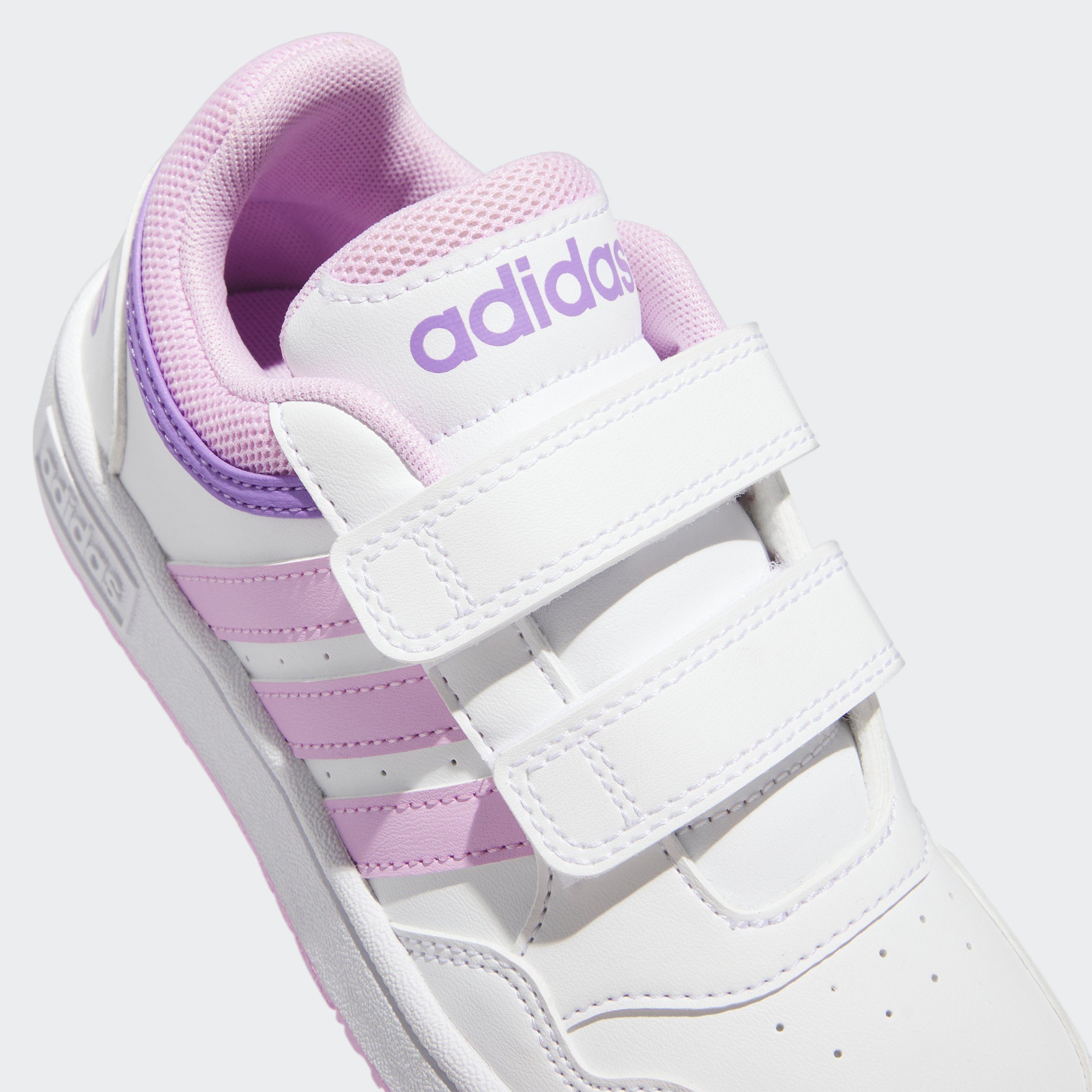 Bliss HOOPS Fusion Violet Lilac adidas Sportswear / / Sneaker Cloud White