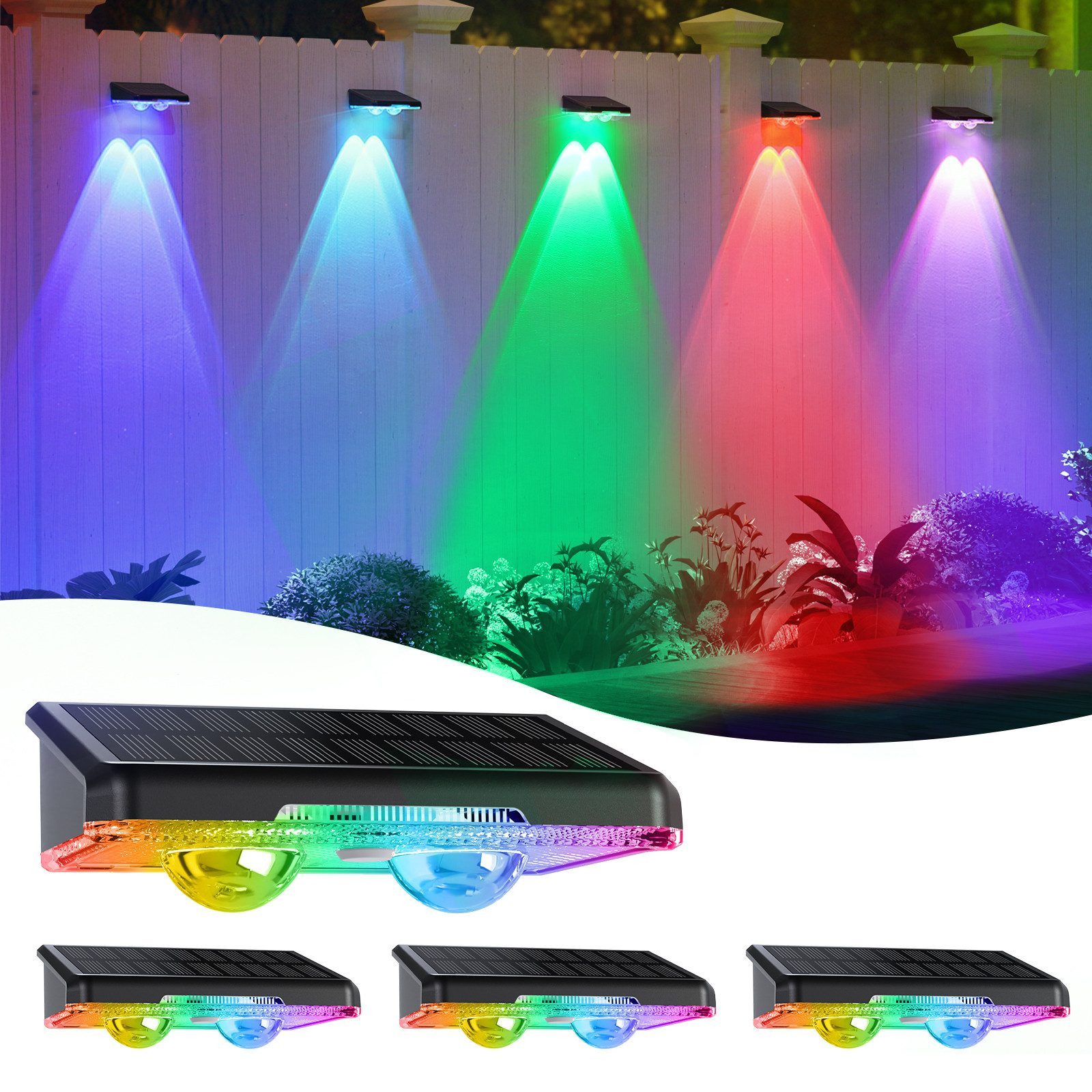 Elegear LED Solarleuchte 2/4/8 Stück Solarleuchte günstig online kaufen
